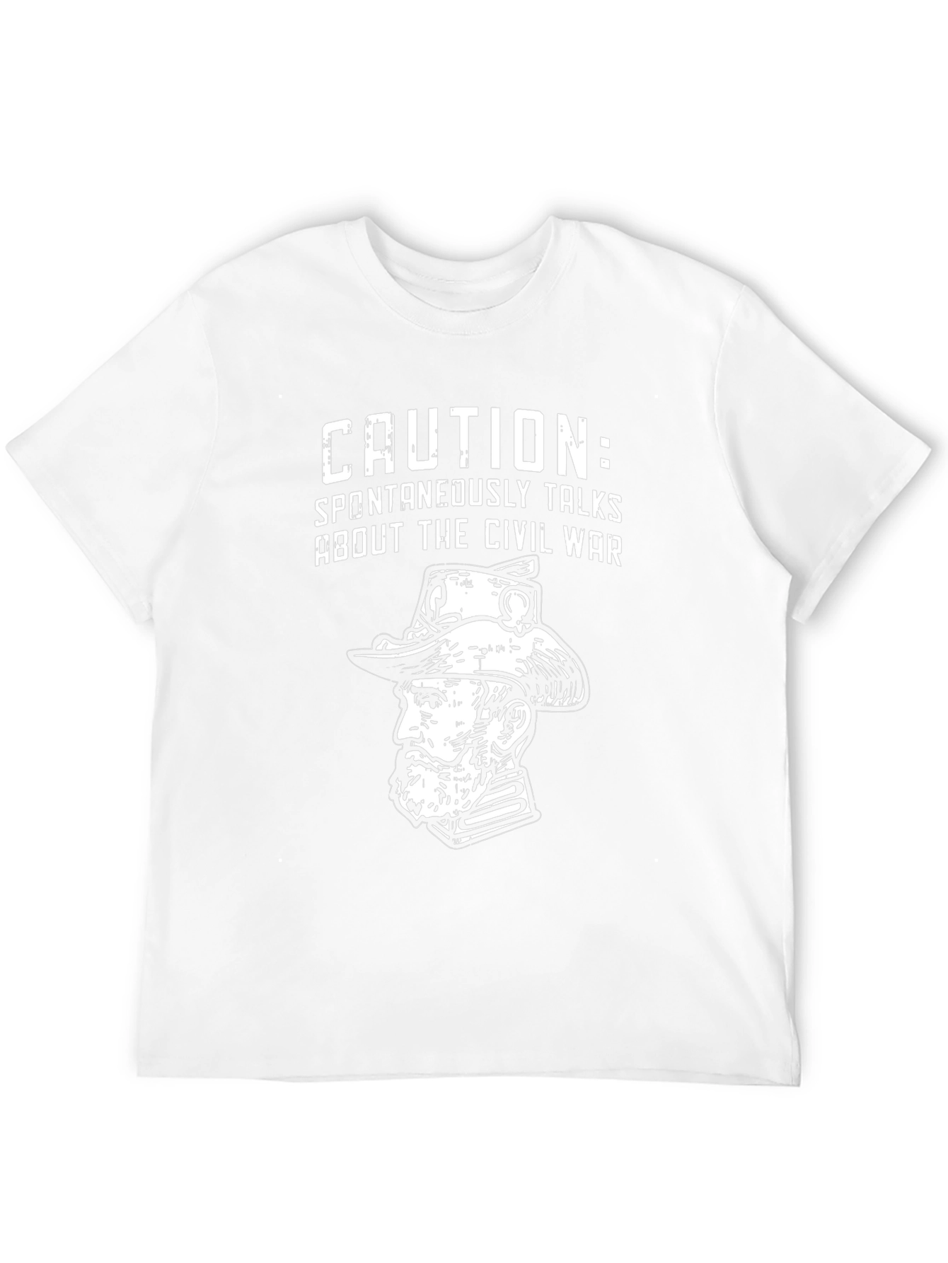 Civil War T-Shirt - Caution Spontaneous Talks Tee