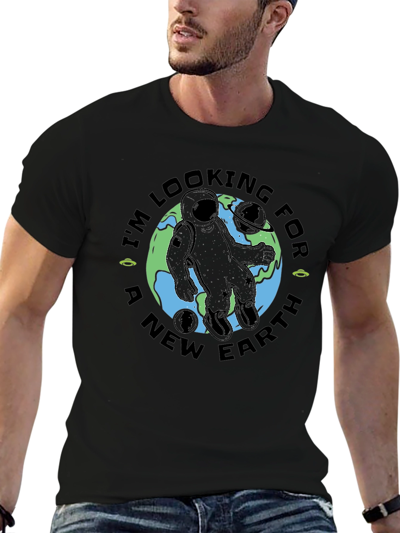 New Earth Seeker T-Shirt - Premium Quality Cotton