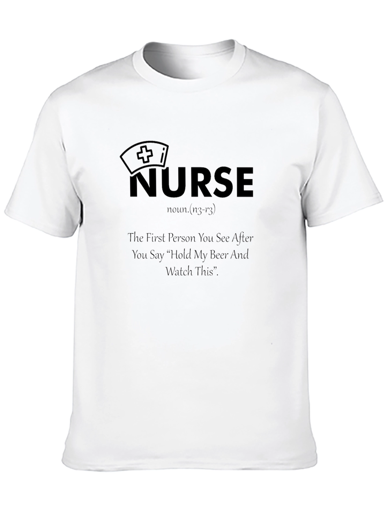 Nurse Definition Graphic T-Shirt - Funny Medical Gift