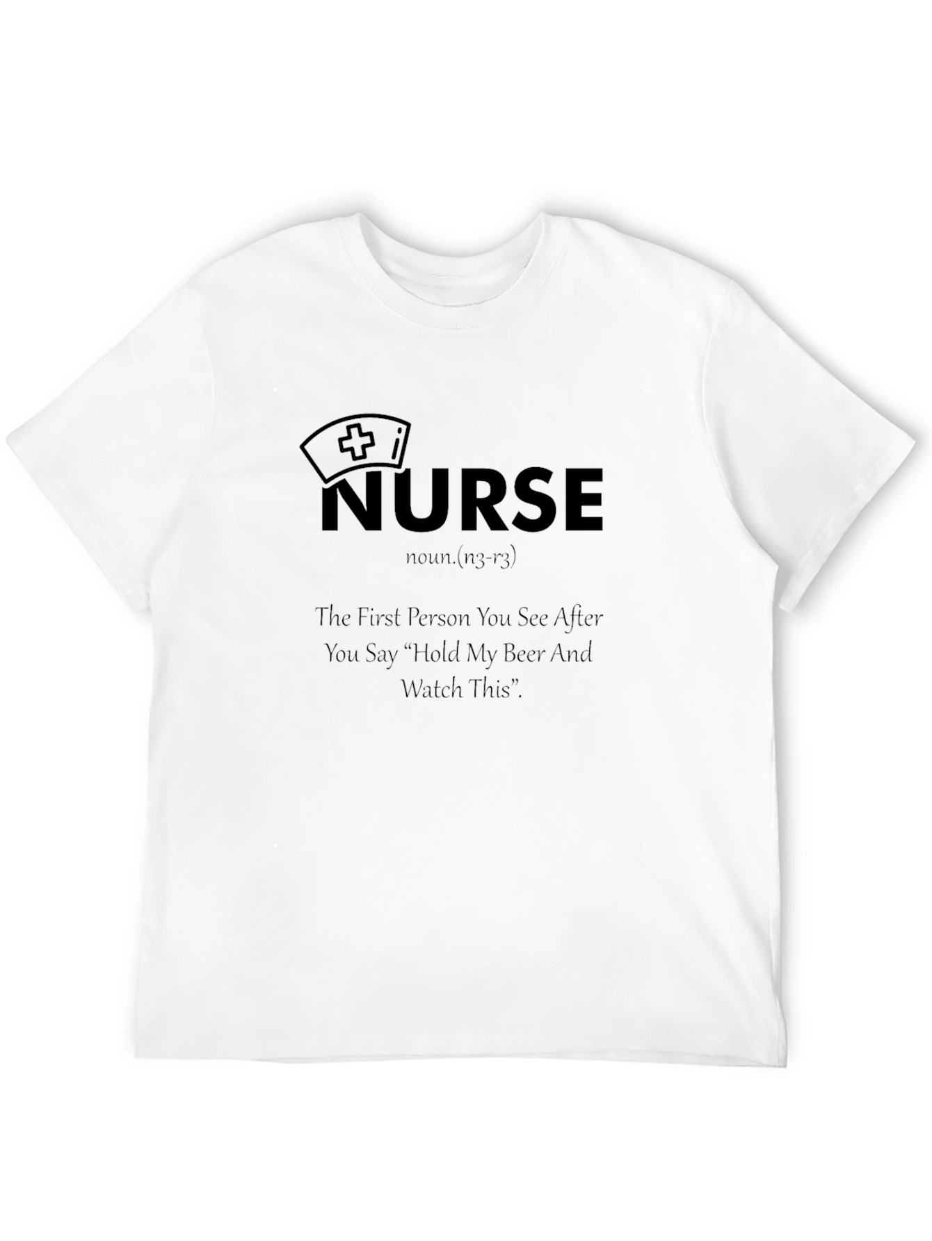 Nurse Definition Graphic T-Shirt - Funny Medical Gift