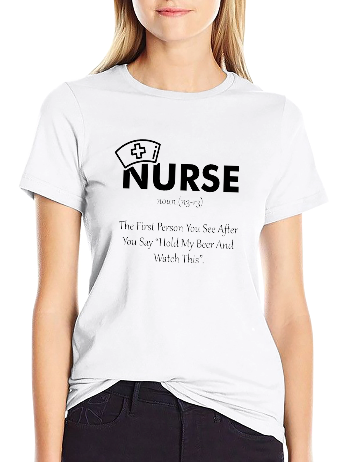 Nurse Definition Graphic T-Shirt - Funny Medical Gift