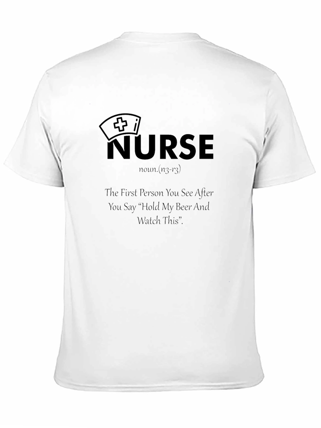 Nurse Definition Graphic T-Shirt - Funny Medical Gift
