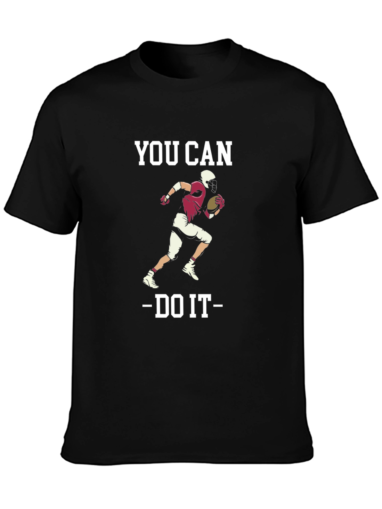 You Can Do It Football Graphic T-Shirt