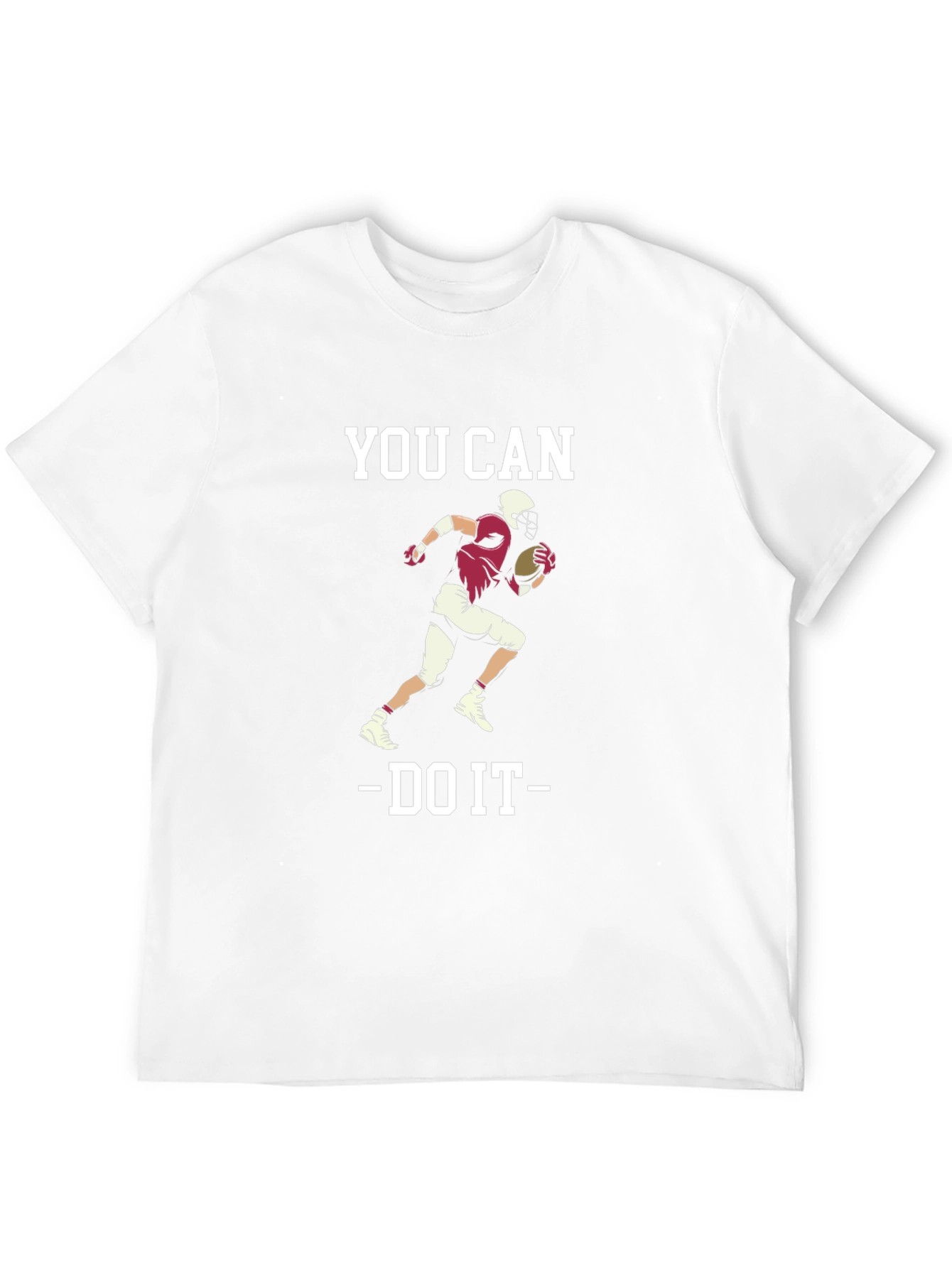 You Can Do It Football Graphic T-Shirt