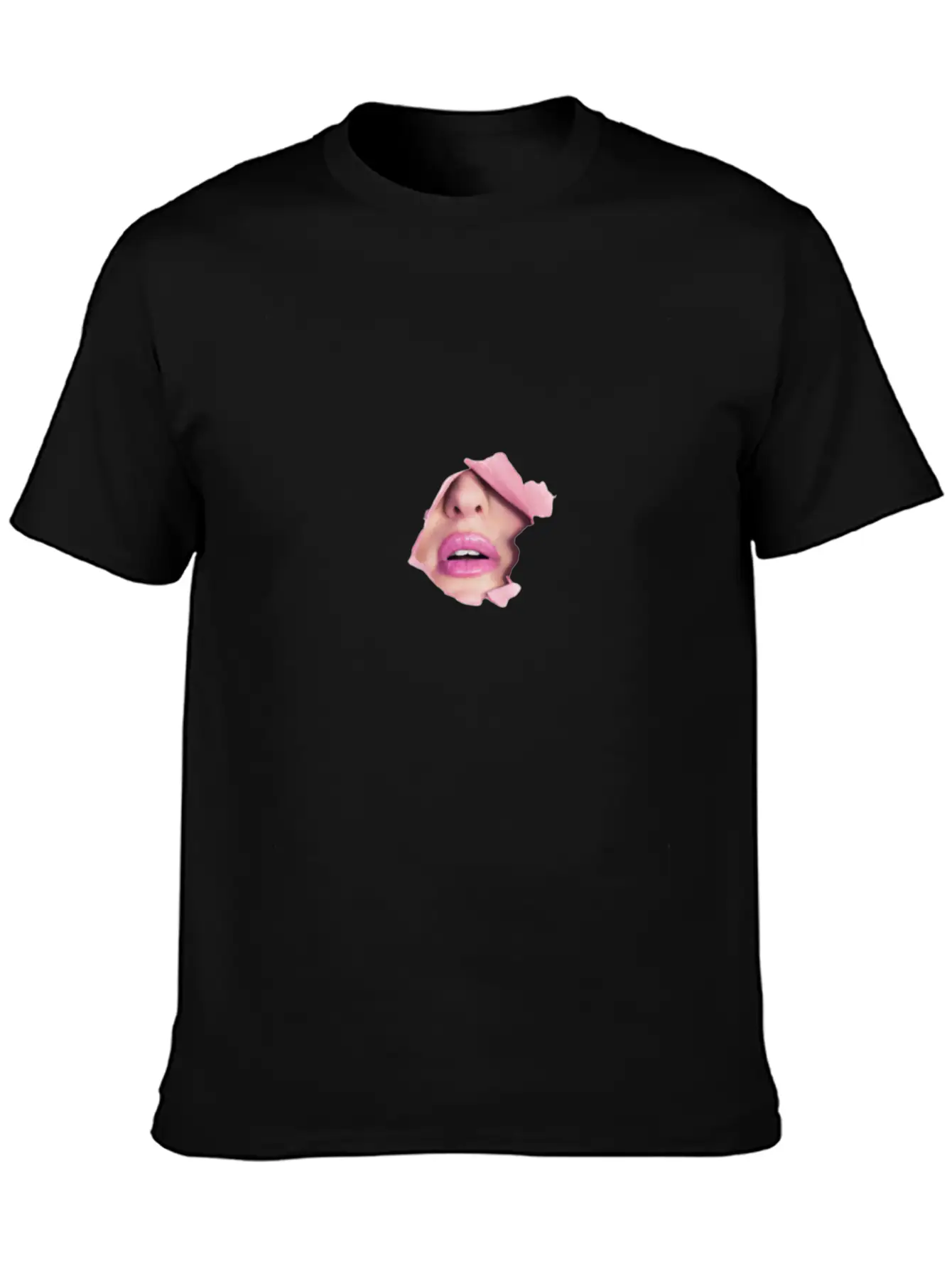 3d Lip Designs Unisex Short Sleeve Soft Cotton T-Shirt – Casual Everyday Wear