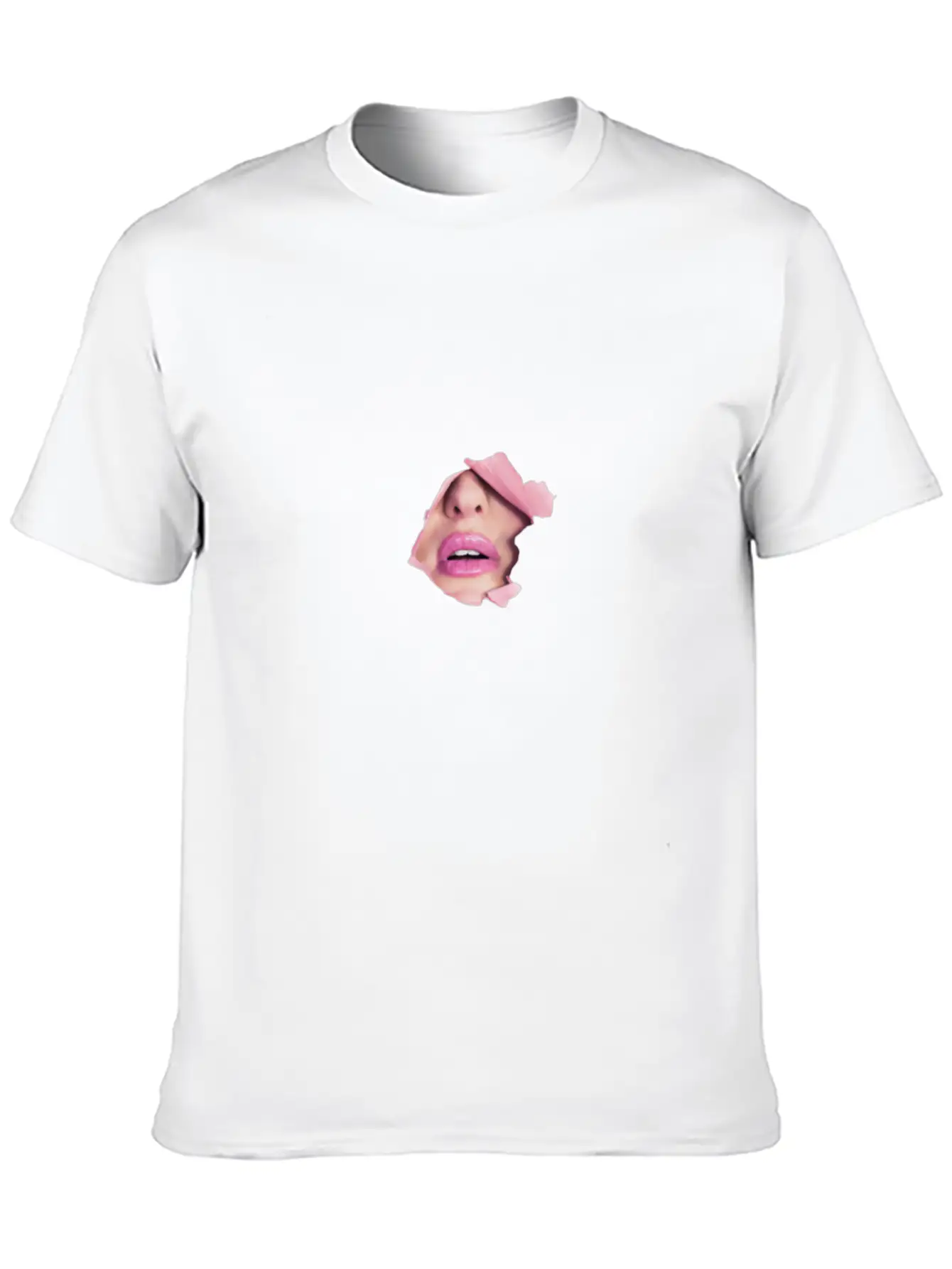3d Lip Designs Unisex Short Sleeve Soft Cotton T-Shirt – Casual Everyday Wear