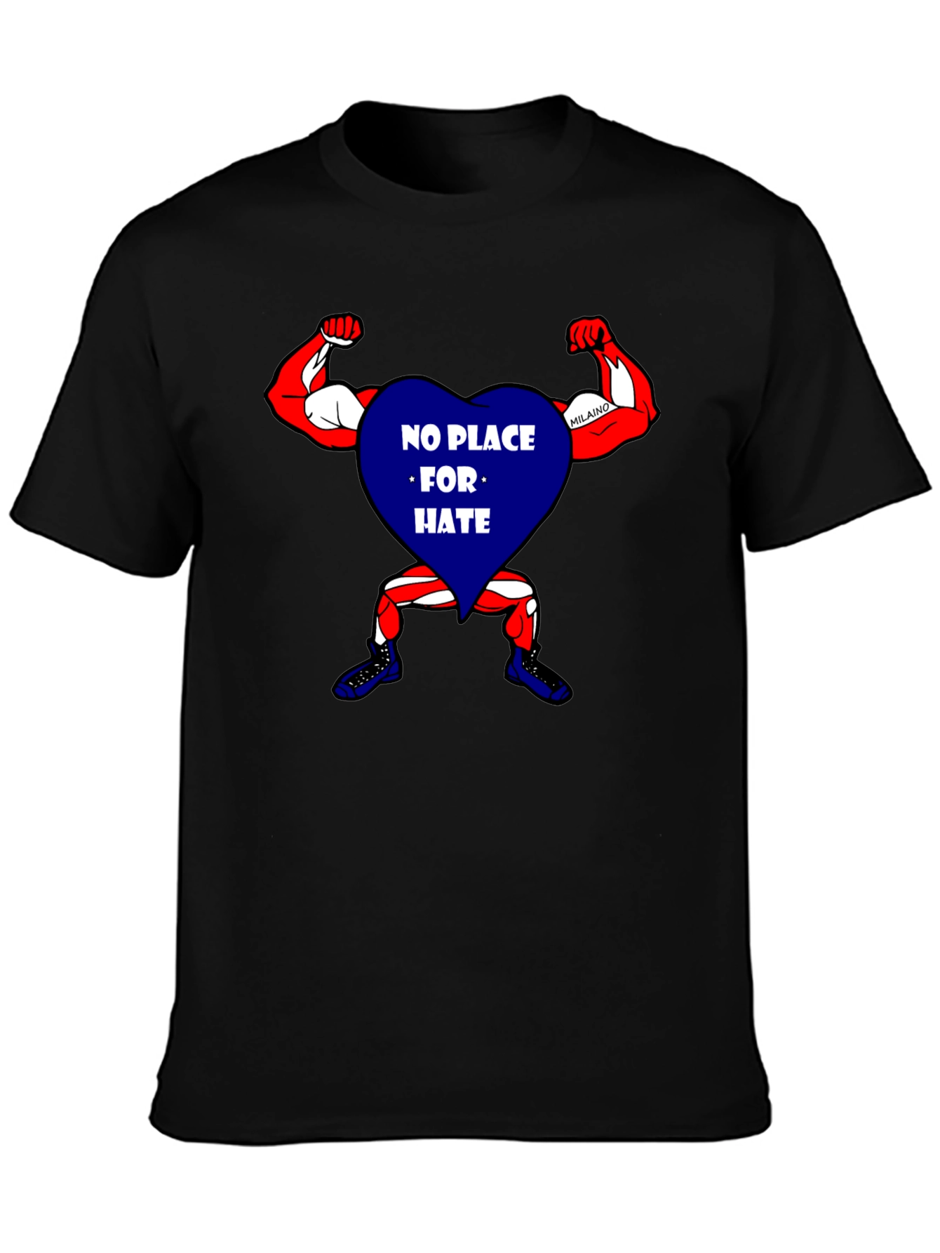 No Place For Hate Graphic T-Shirt
