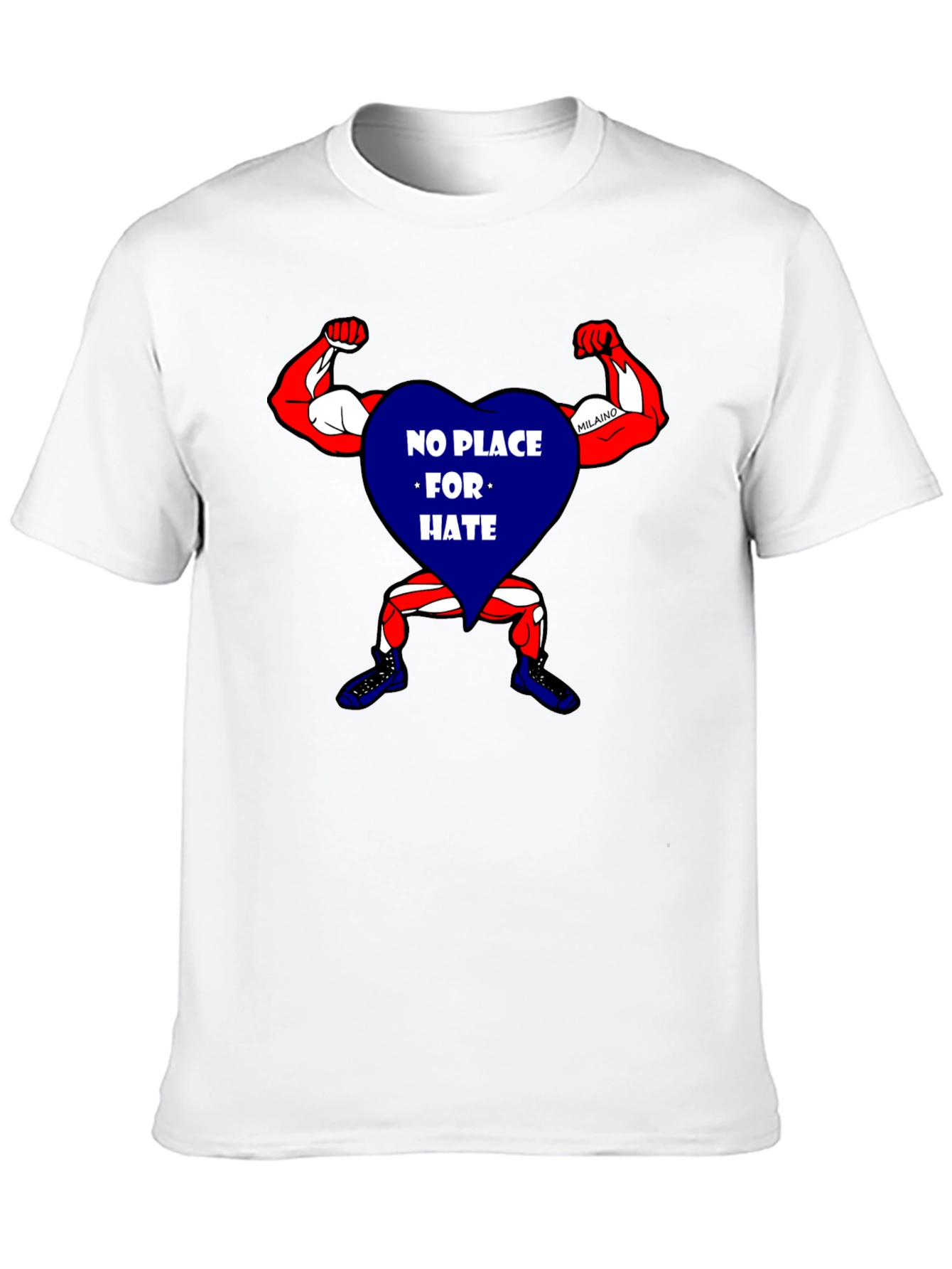 No Place For Hate Graphic T-Shirt