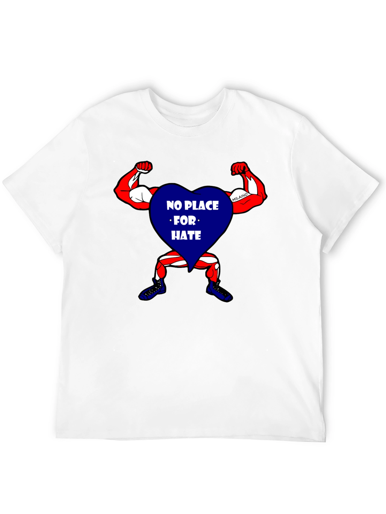 No Place For Hate Graphic T-Shirt