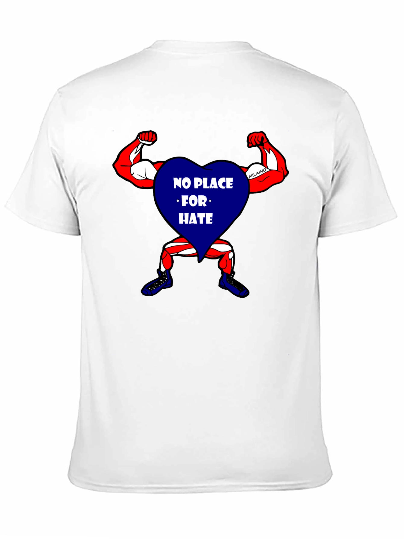 No Place For Hate Graphic T-Shirt