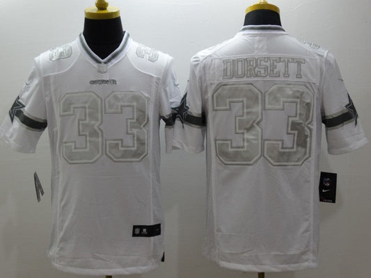 Men's Dallas Cowboys Tony Dorsett #33 White Game Player Jerseys