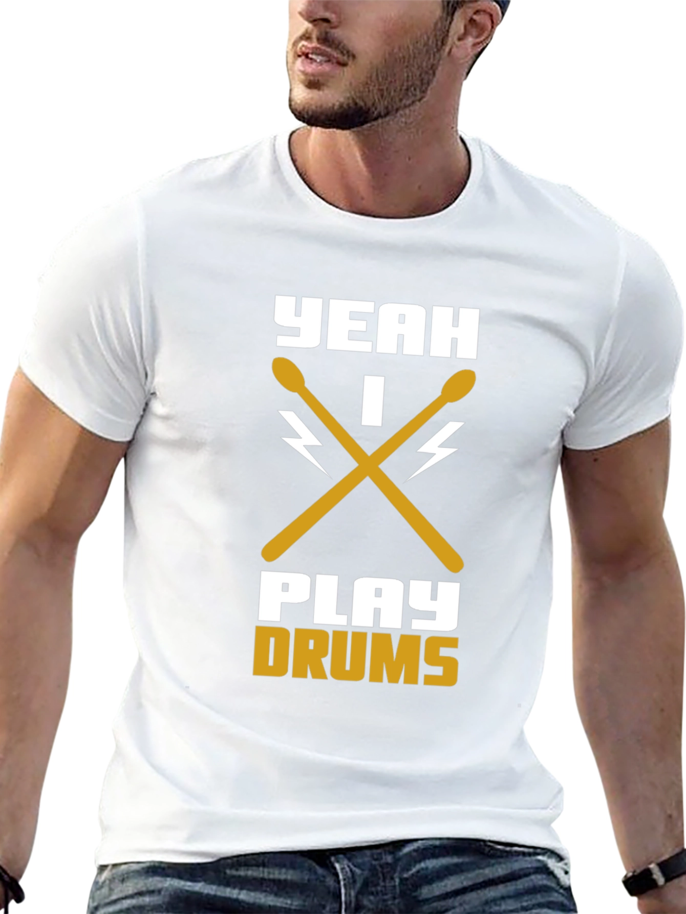 Yeah I Play Drums T-Shirt