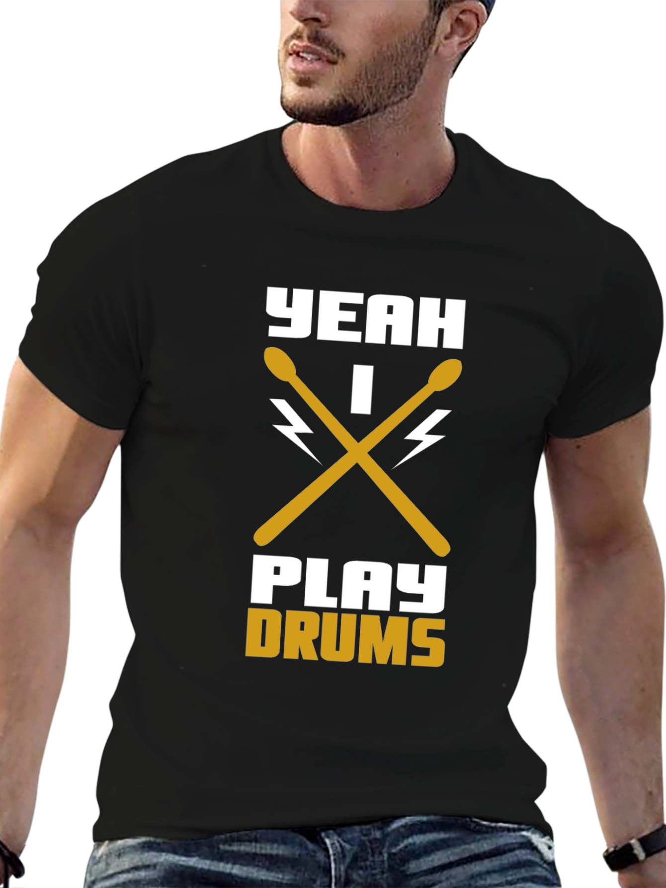 Yeah I Play Drums T-Shirt