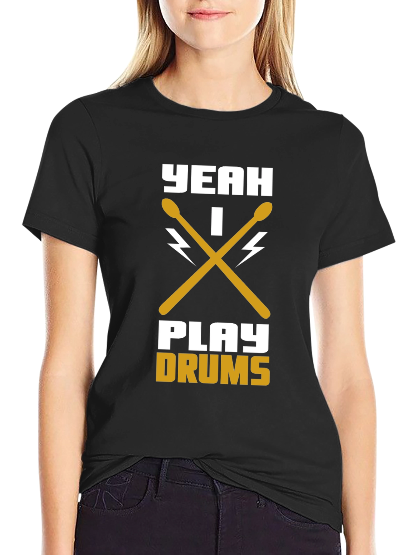 Yeah I Play Drums T-Shirt