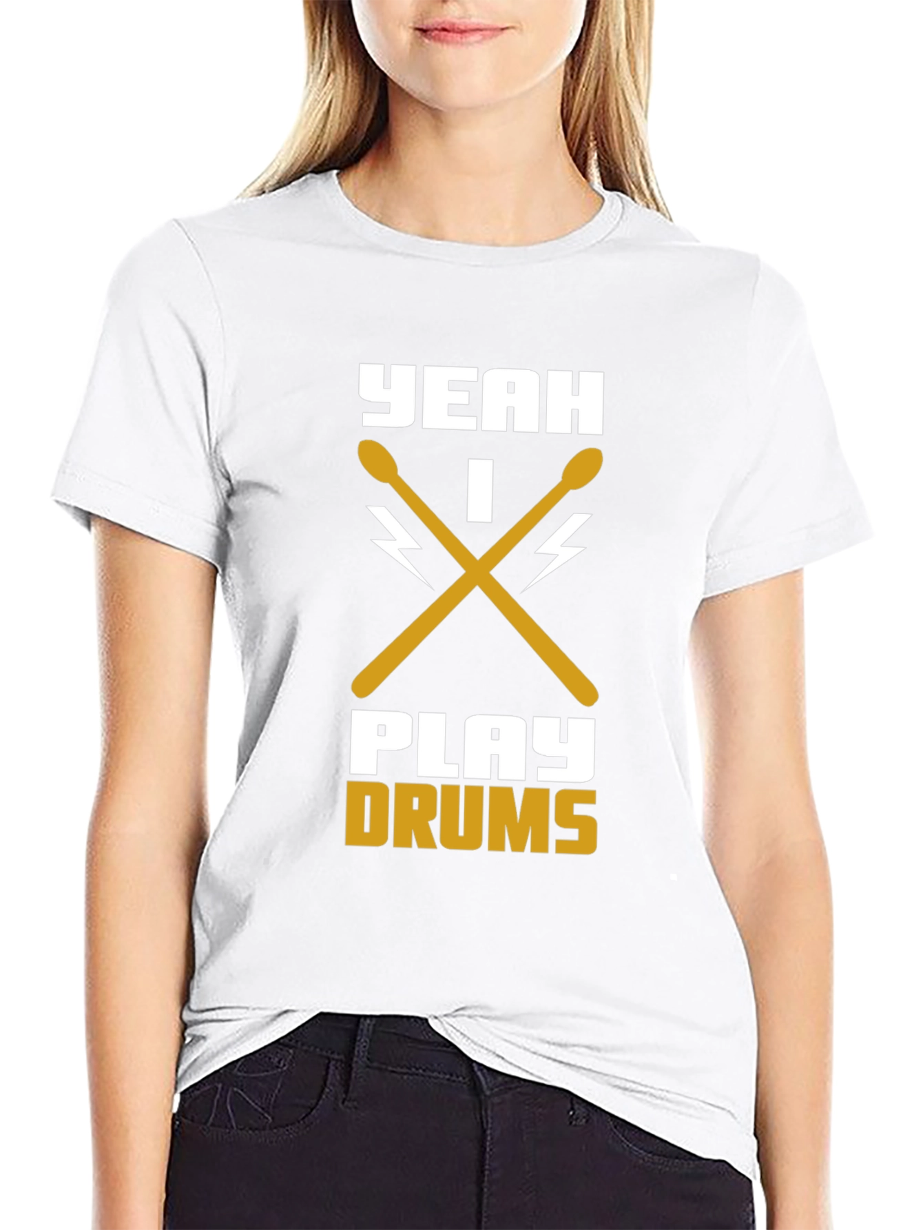 Yeah I Play Drums T-Shirt