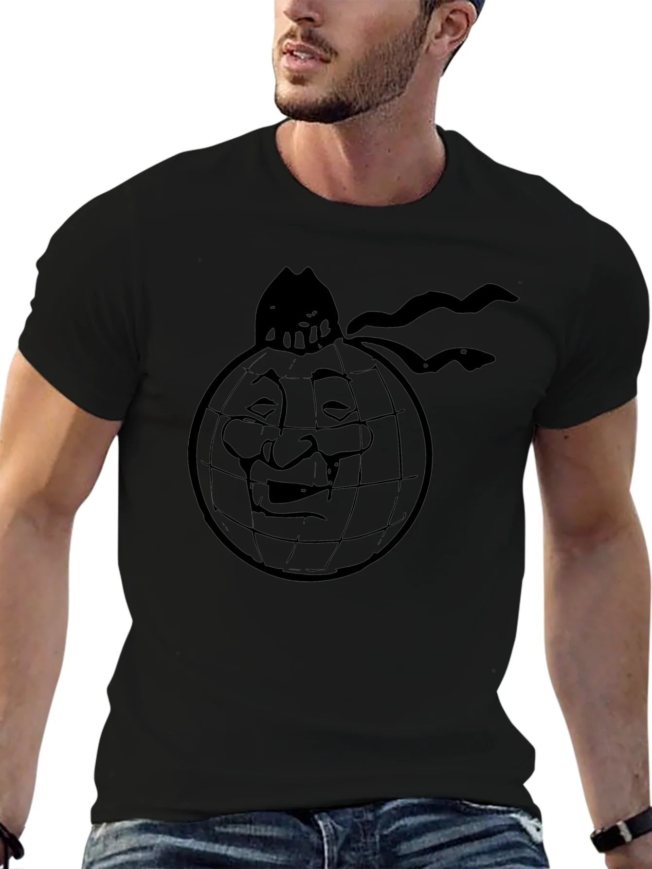 Unique Graphic Print T-Shirt