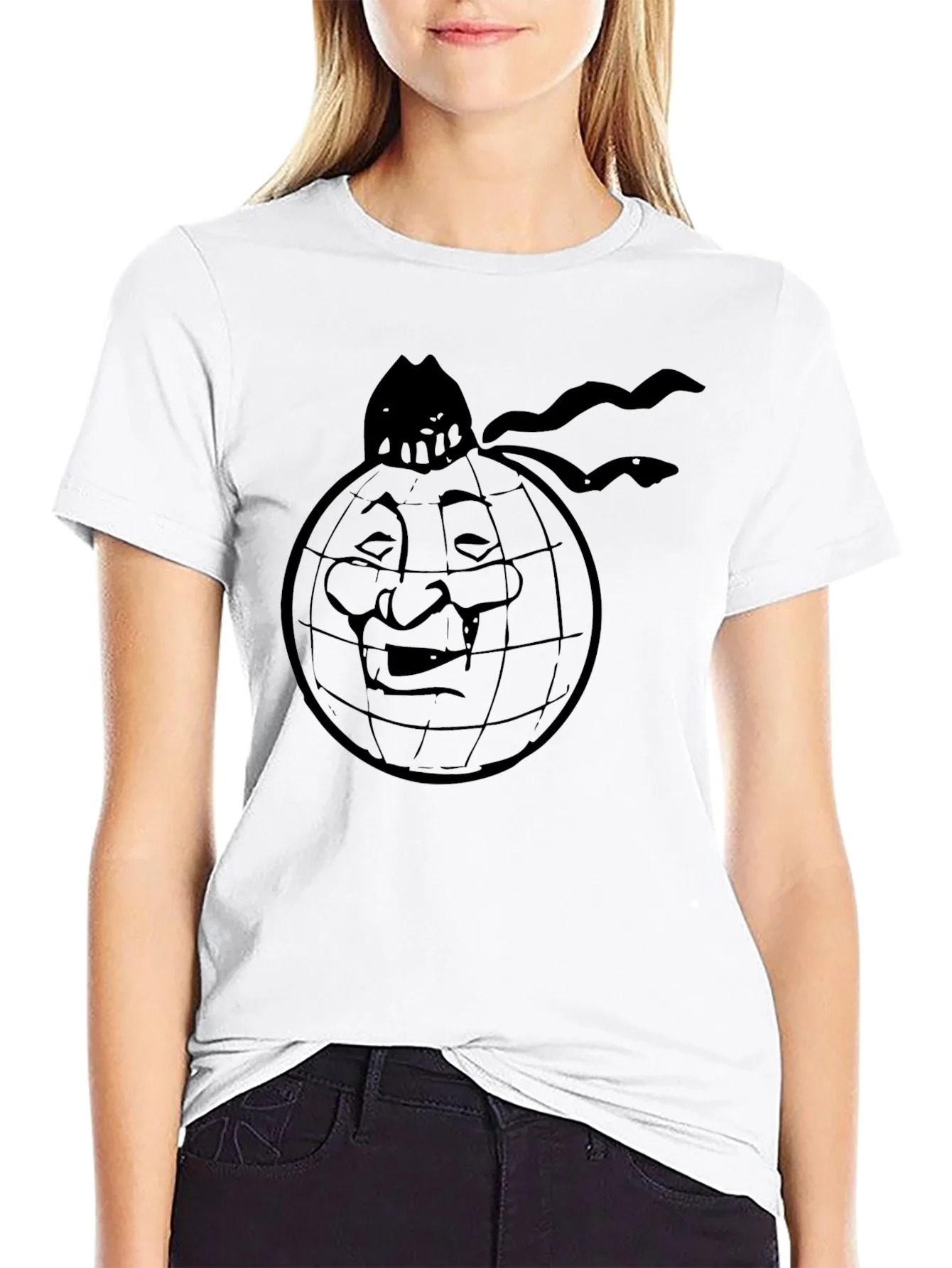 Unique Graphic Print T-Shirt