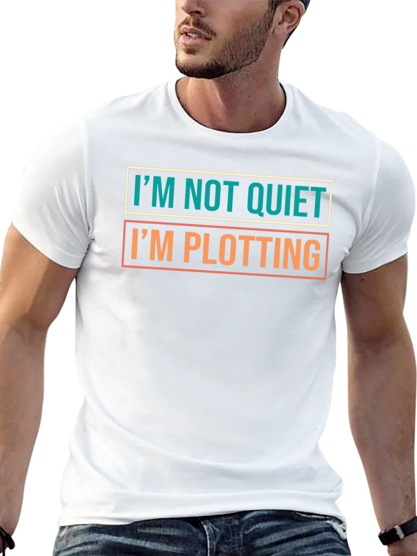 Im Not Quiet Im Plotting Funny Novelty T-Shirt