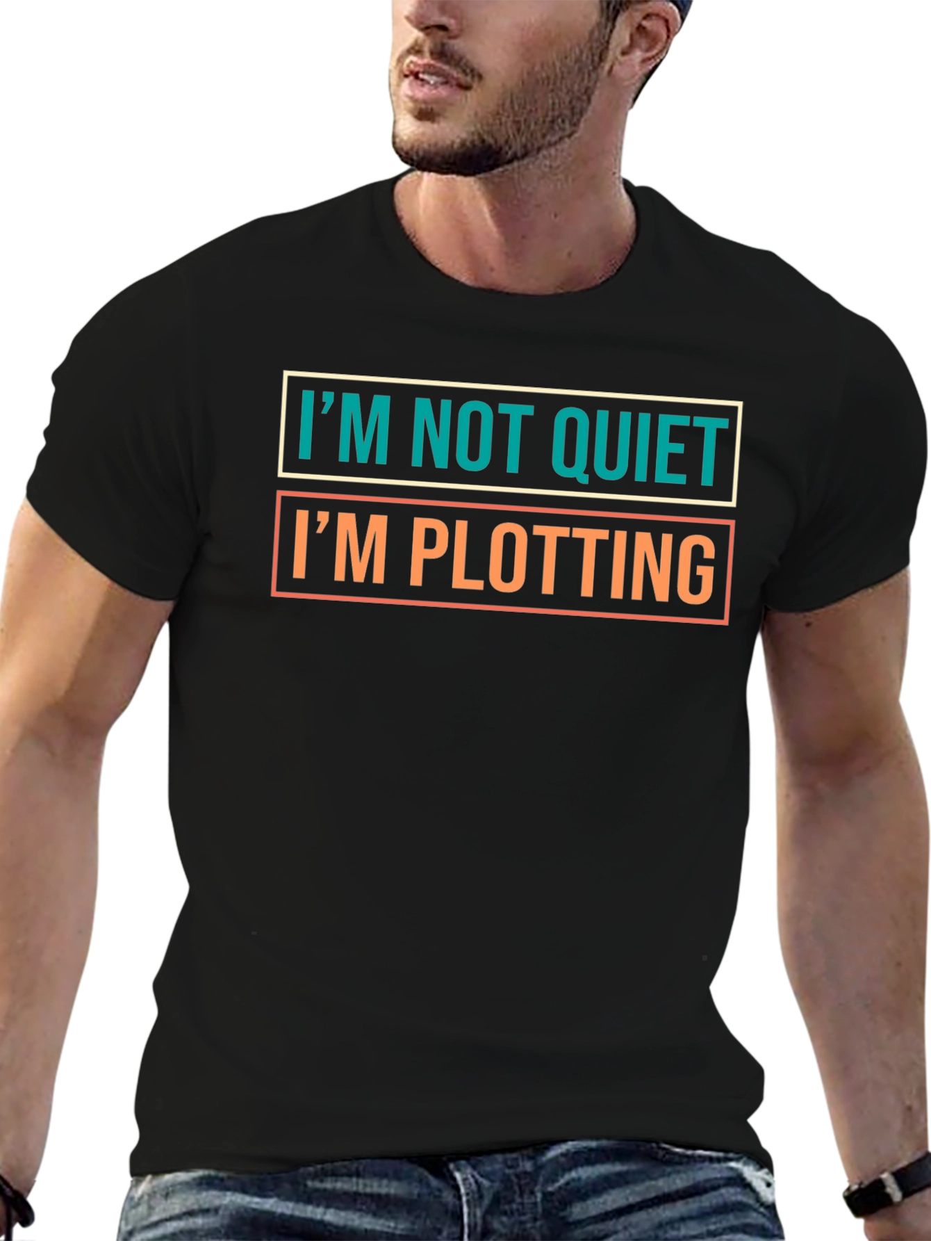 Im Not Quiet Im Plotting Funny Novelty T-Shirt