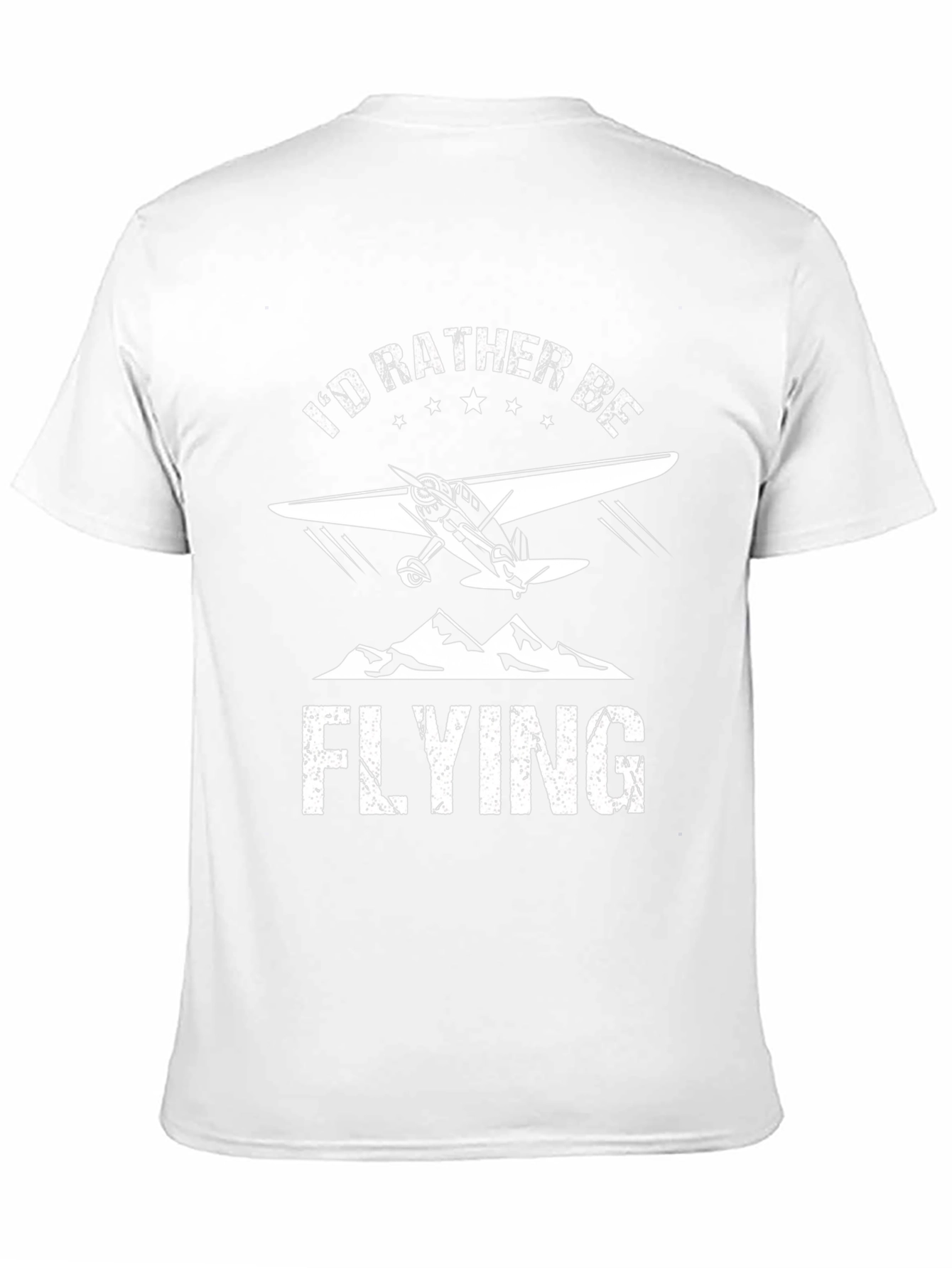 Id Rather Be Flying Airplane T-Shirt