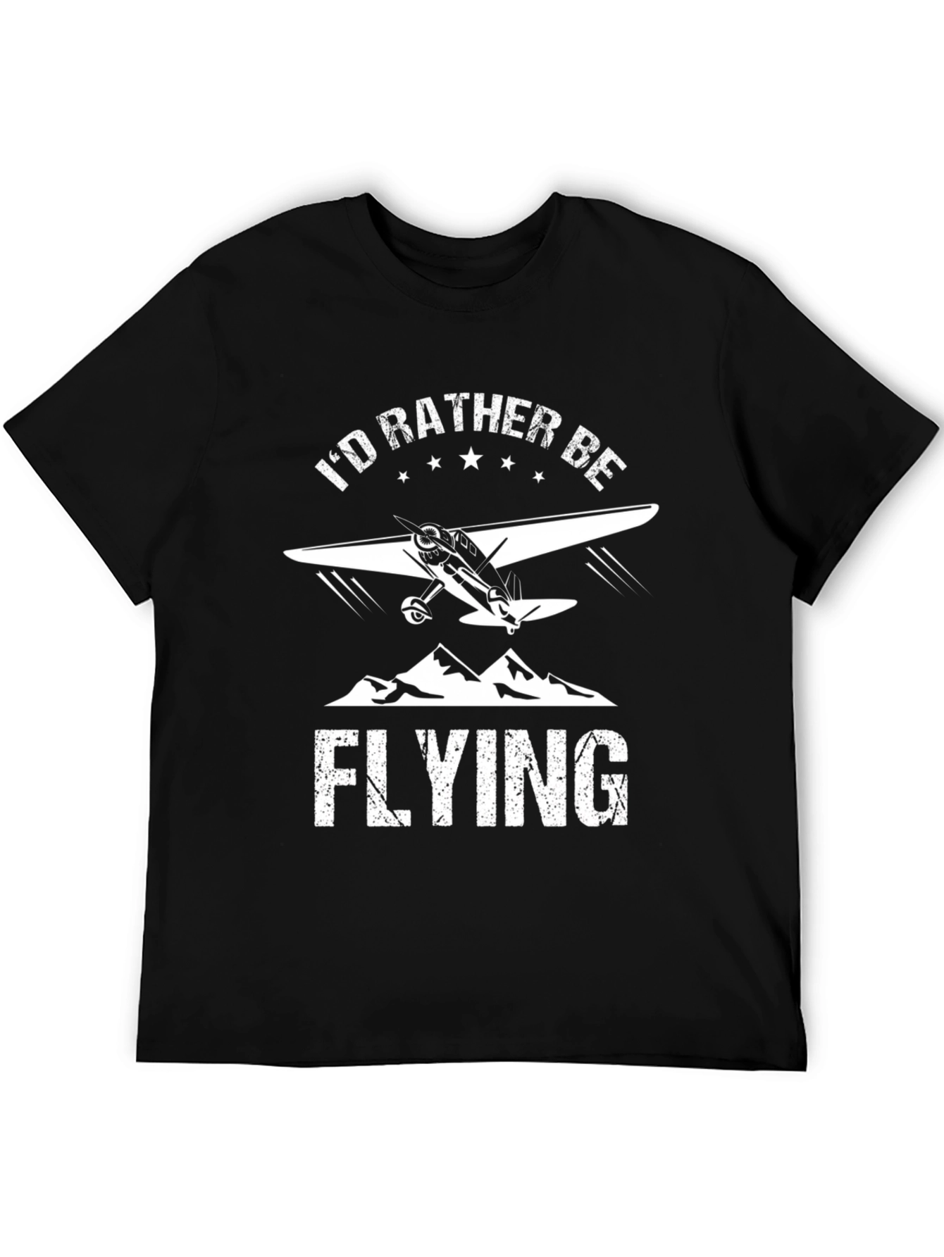 Id Rather Be Flying Airplane T-Shirt