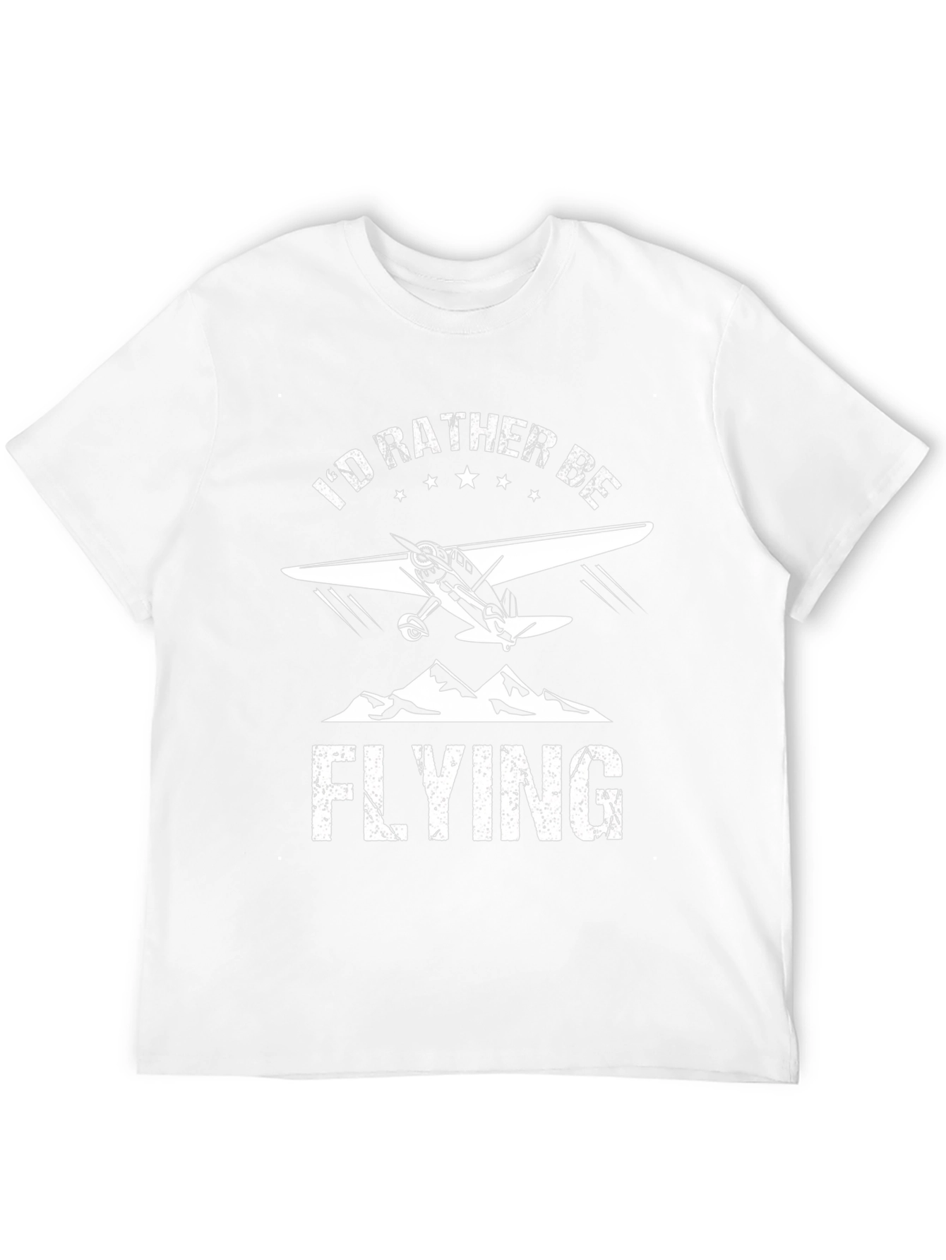 Id Rather Be Flying Airplane T-Shirt