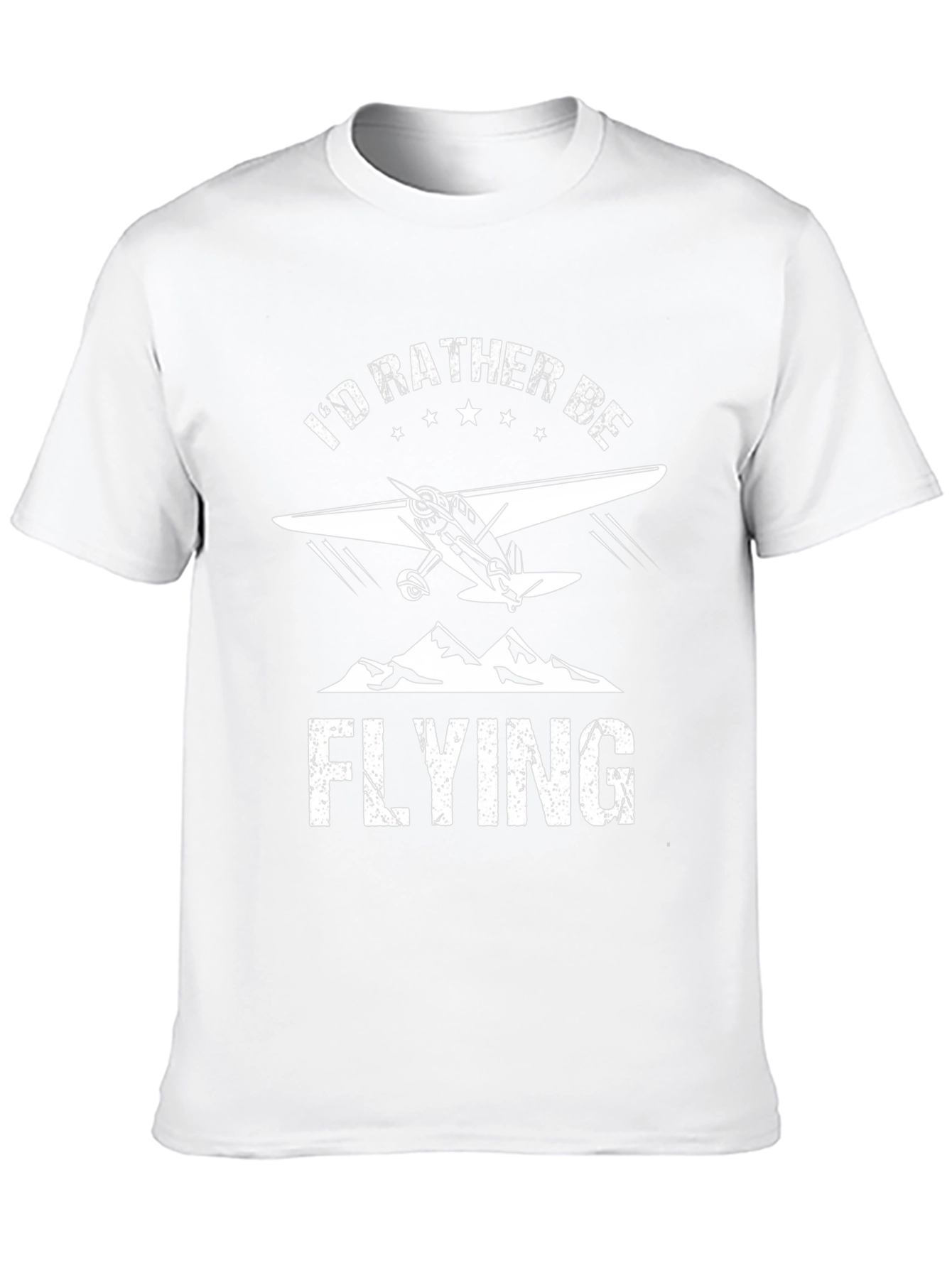 Id Rather Be Flying Airplane T-Shirt