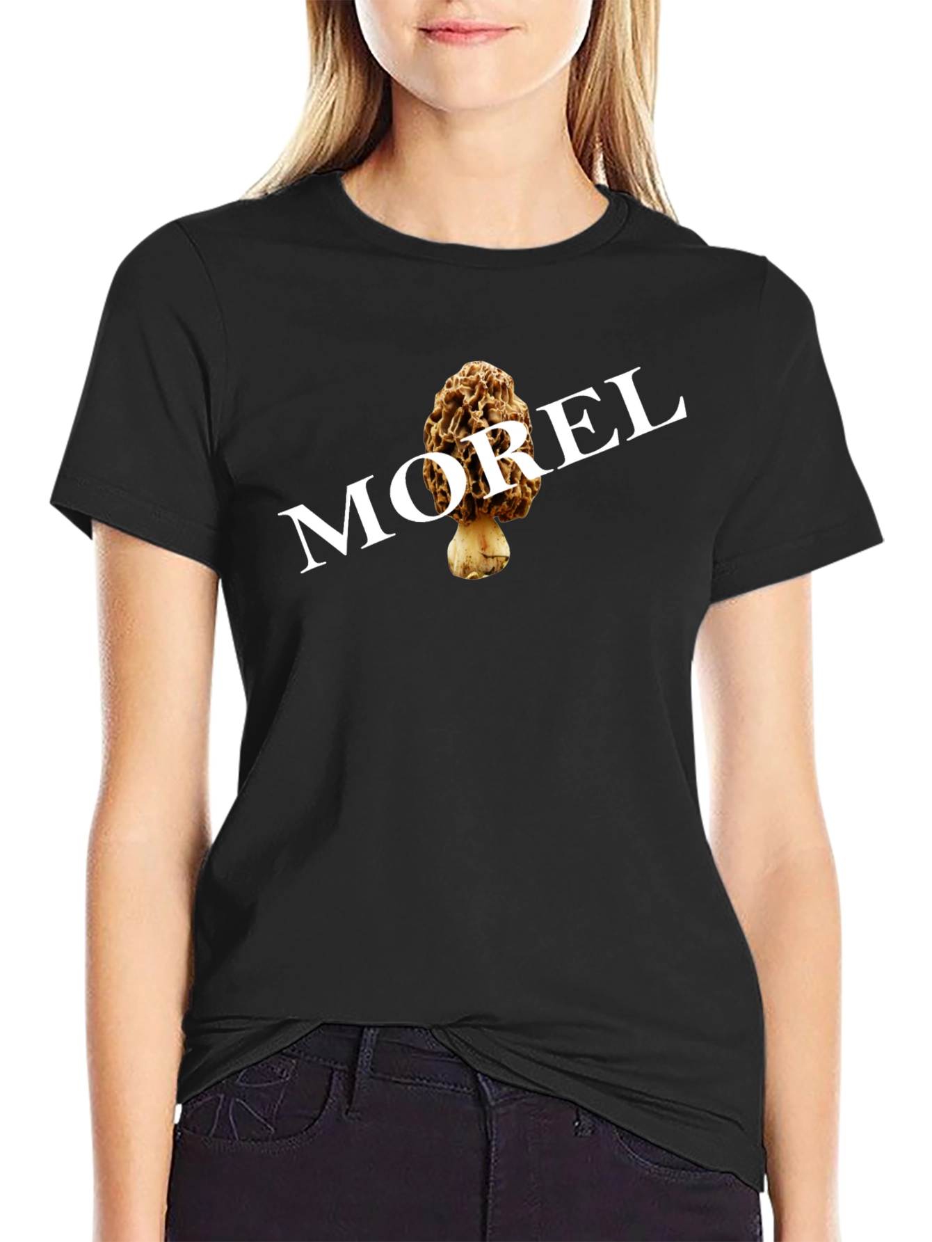 Morel Mushroom Graphic T-Shirt