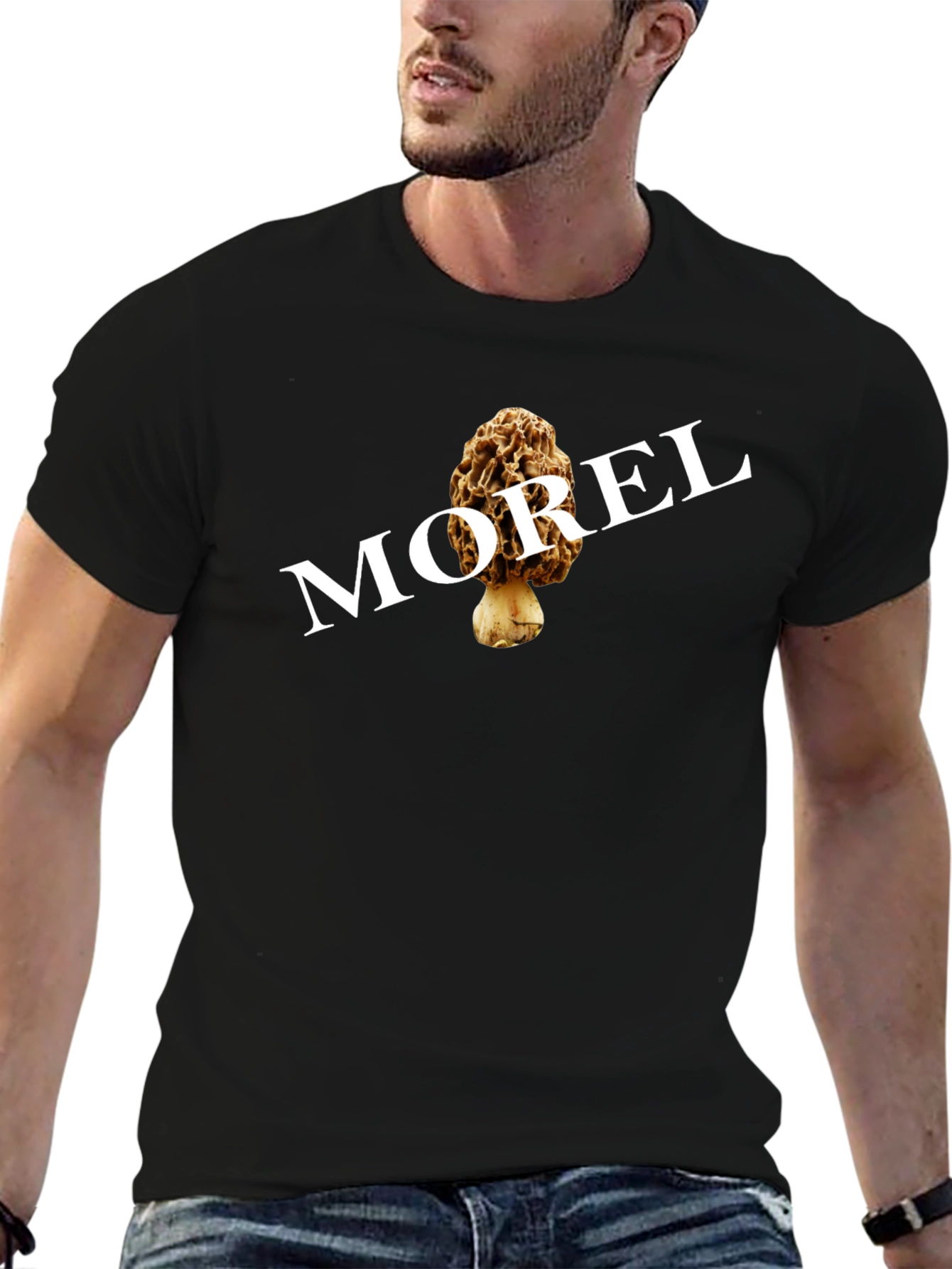 Morel Mushroom Graphic T-Shirt