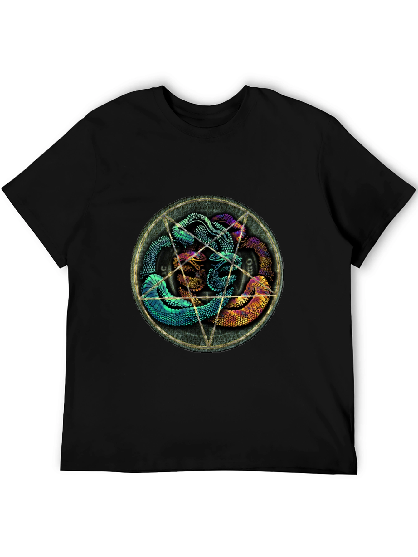 Serpent Circle T-Shirt - Mens Graphic Tee