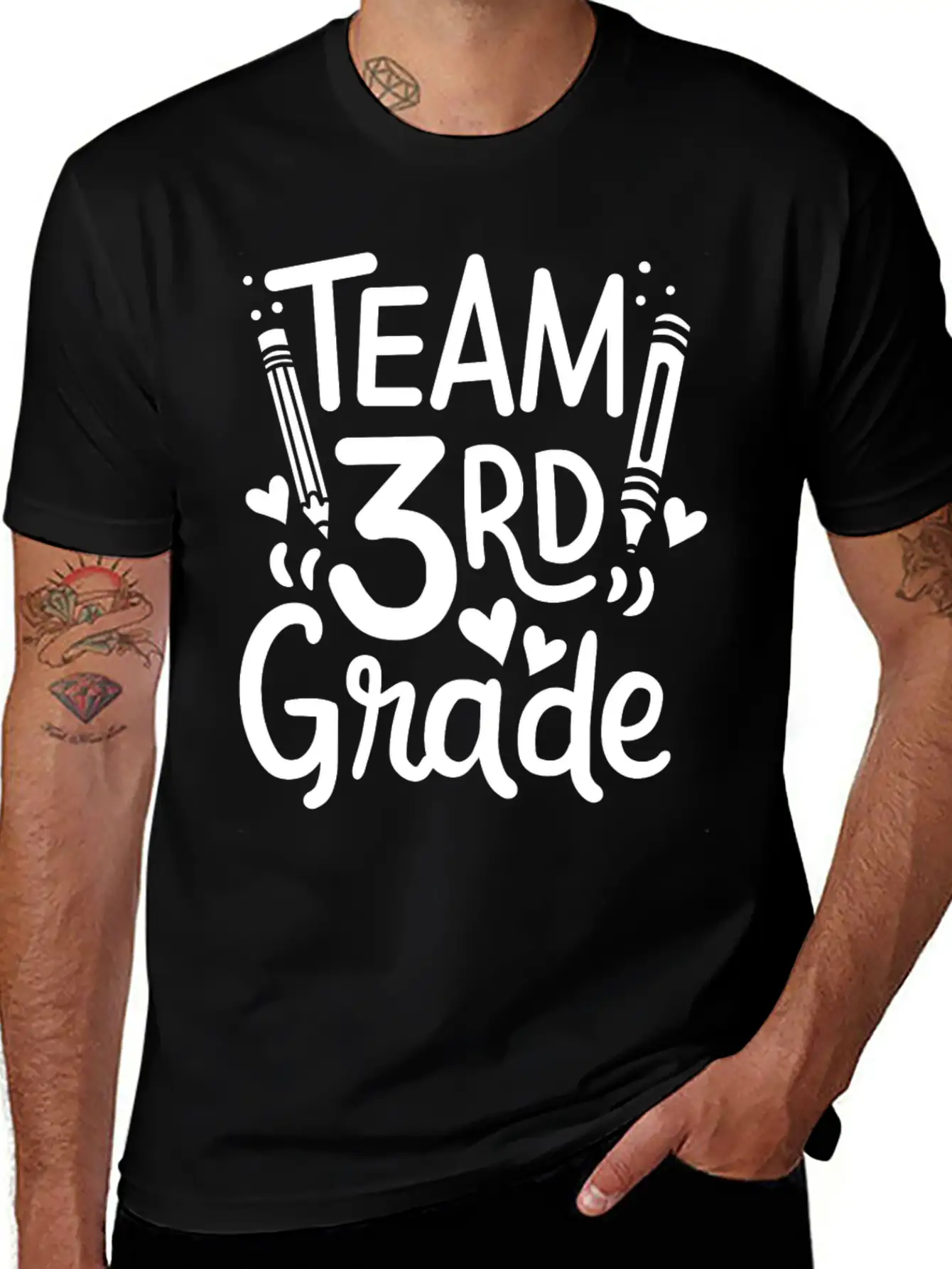 3rd Grade Teacher Comfortable Minimalist Graphic Tee – Summer Style Essential