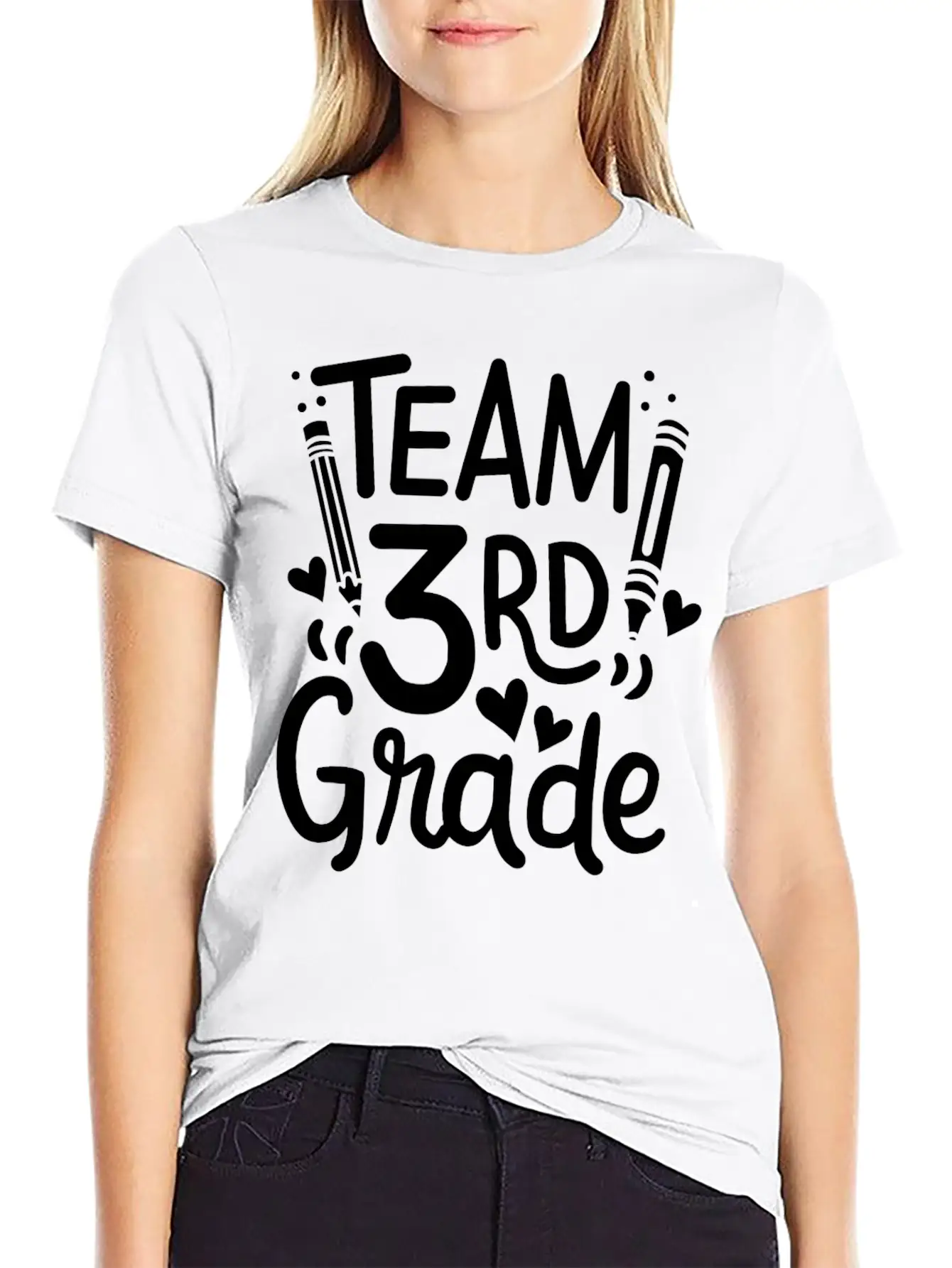 3rd Grade Teacher Comfortable Minimalist Graphic Tee – Summer Style Essential