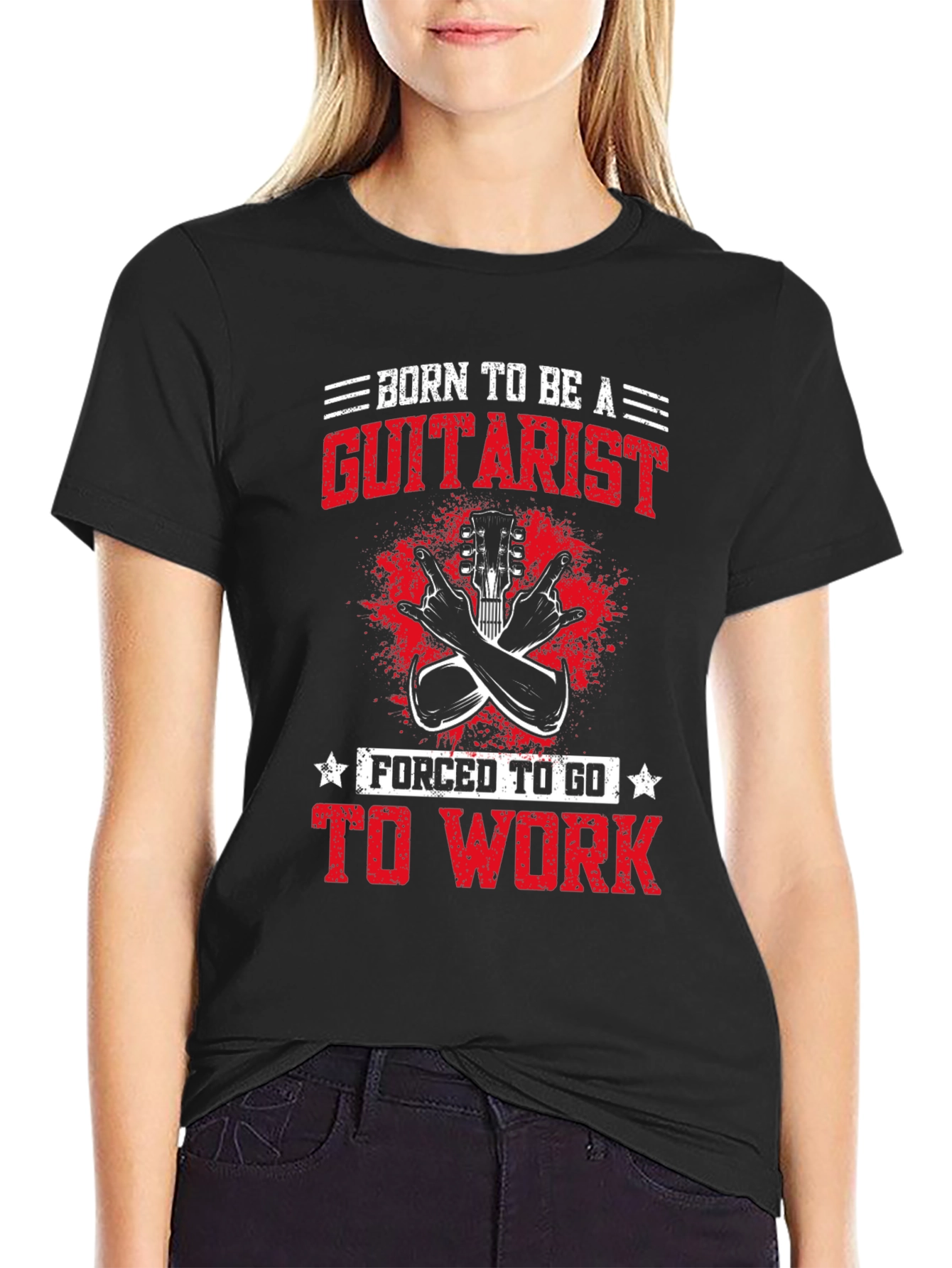 Born To Be A Guitarist Graphic Tee