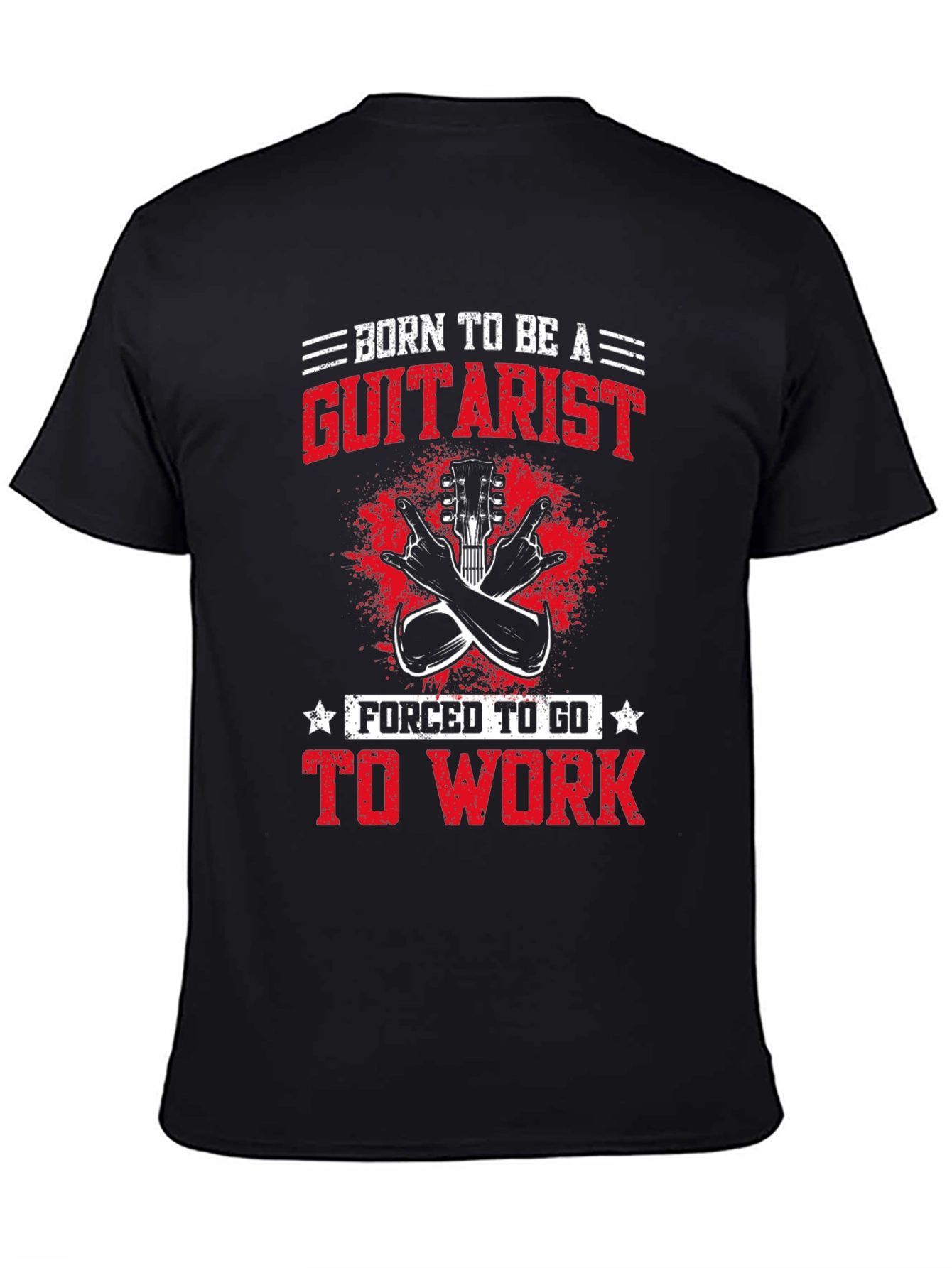Born To Be A Guitarist Graphic Tee
