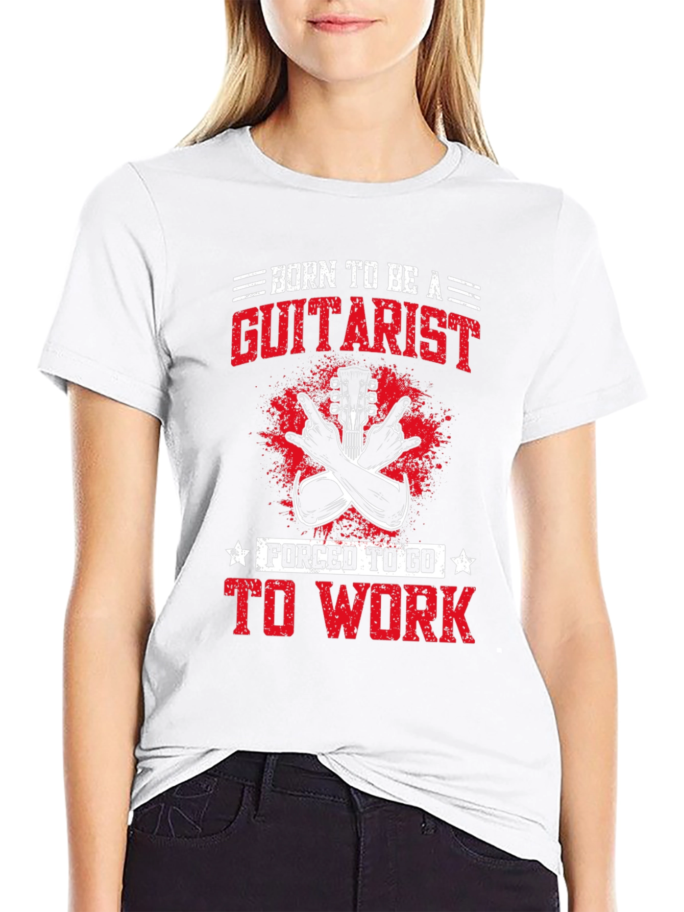 Born To Be A Guitarist Graphic Tee