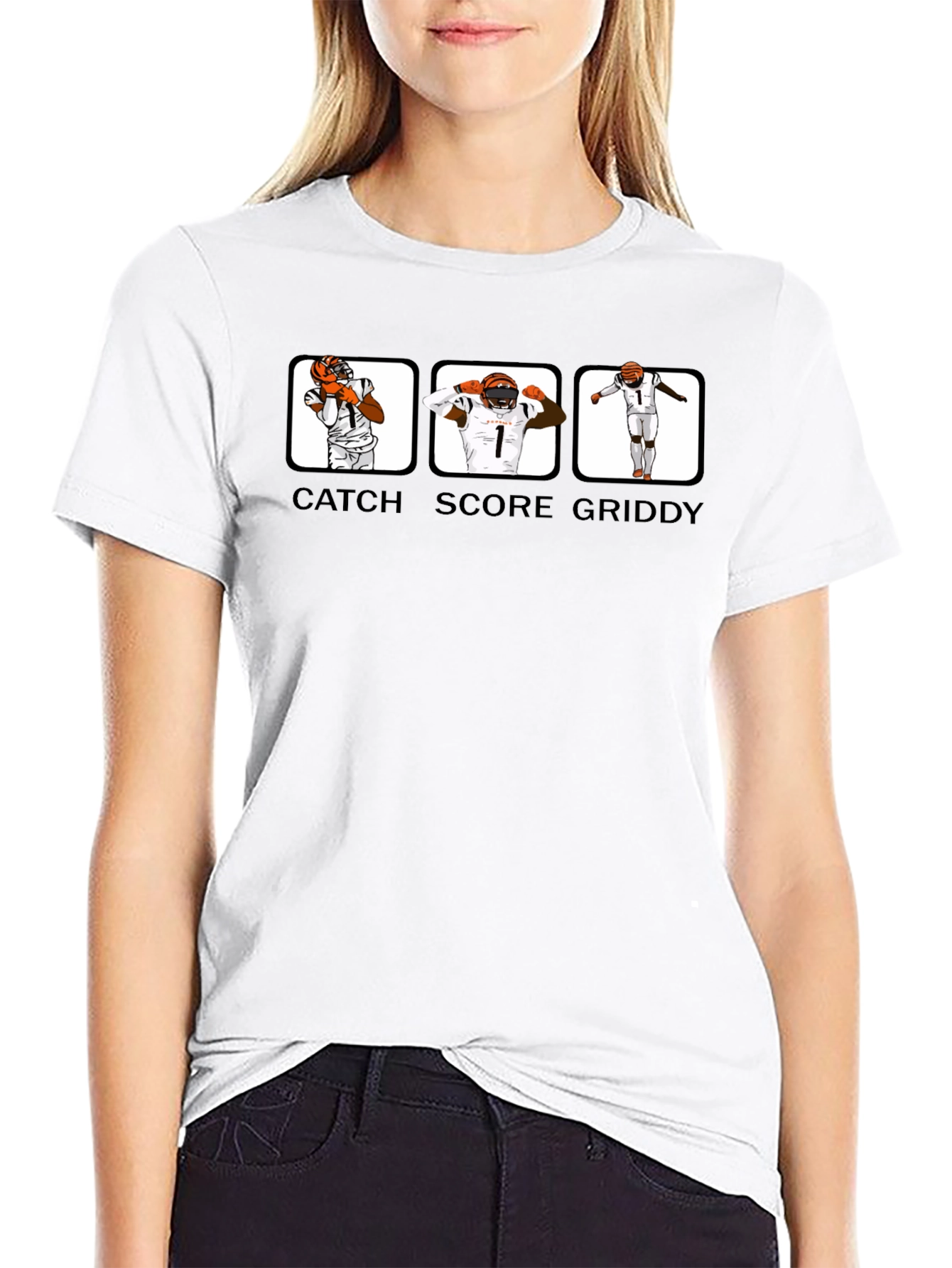Catch Score Griddy T-Shirt