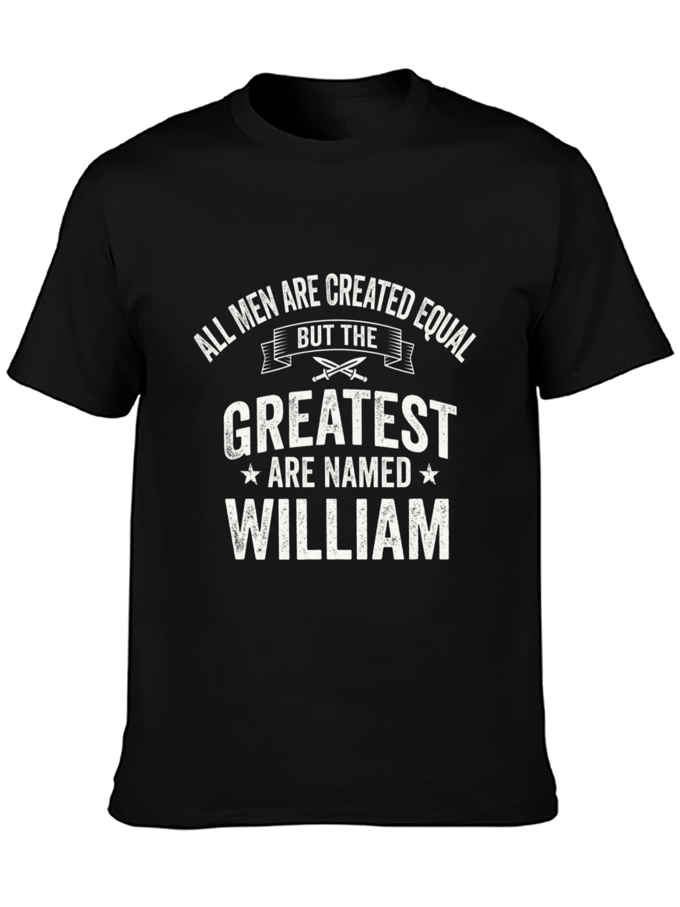 Greatest William Tee - Black Cotton