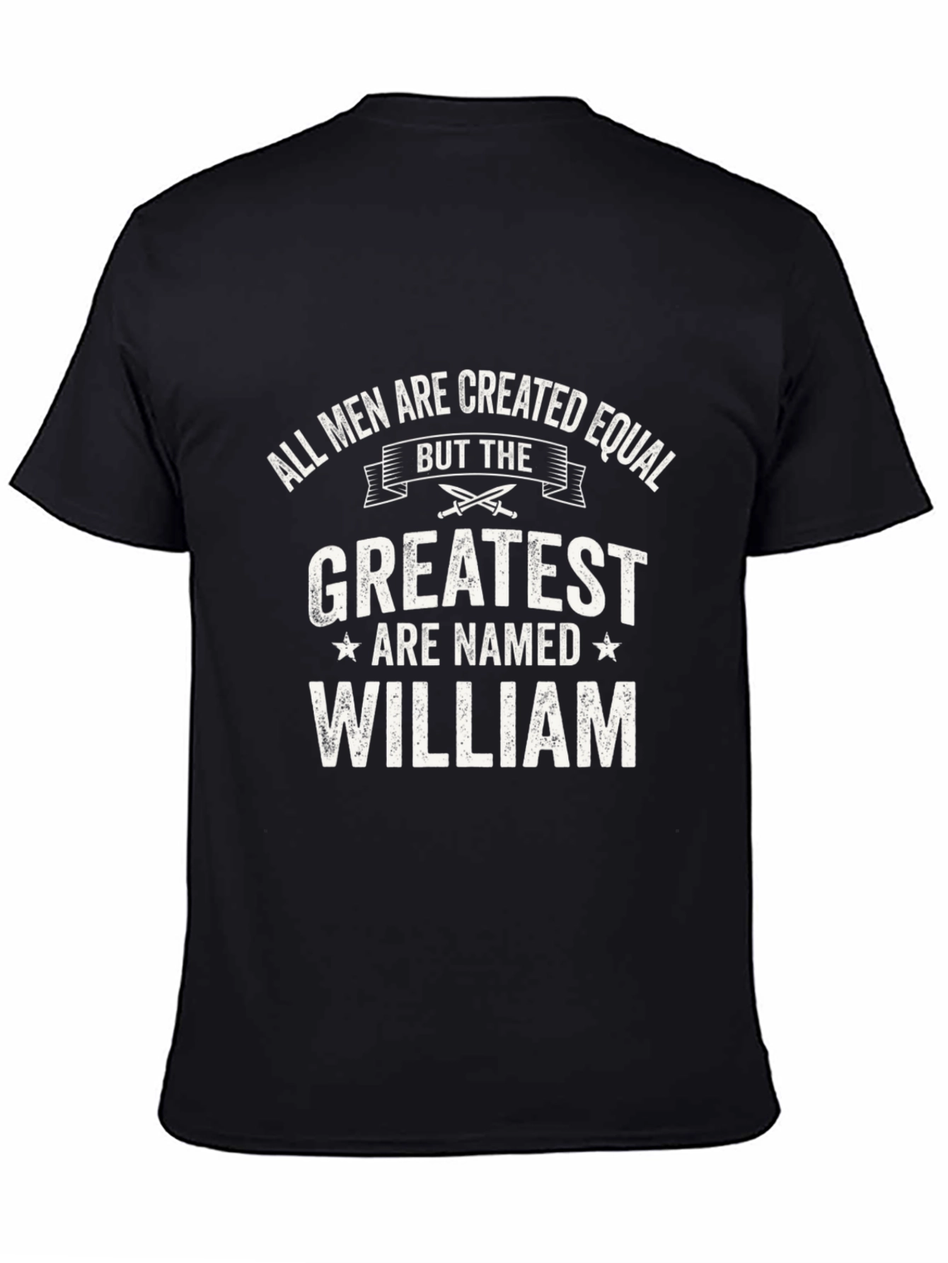 Greatest William Tee - Black Cotton