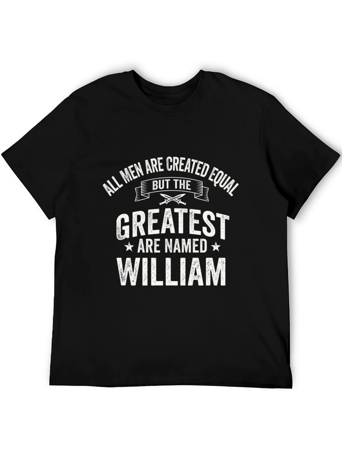 Greatest William Tee - Black Cotton