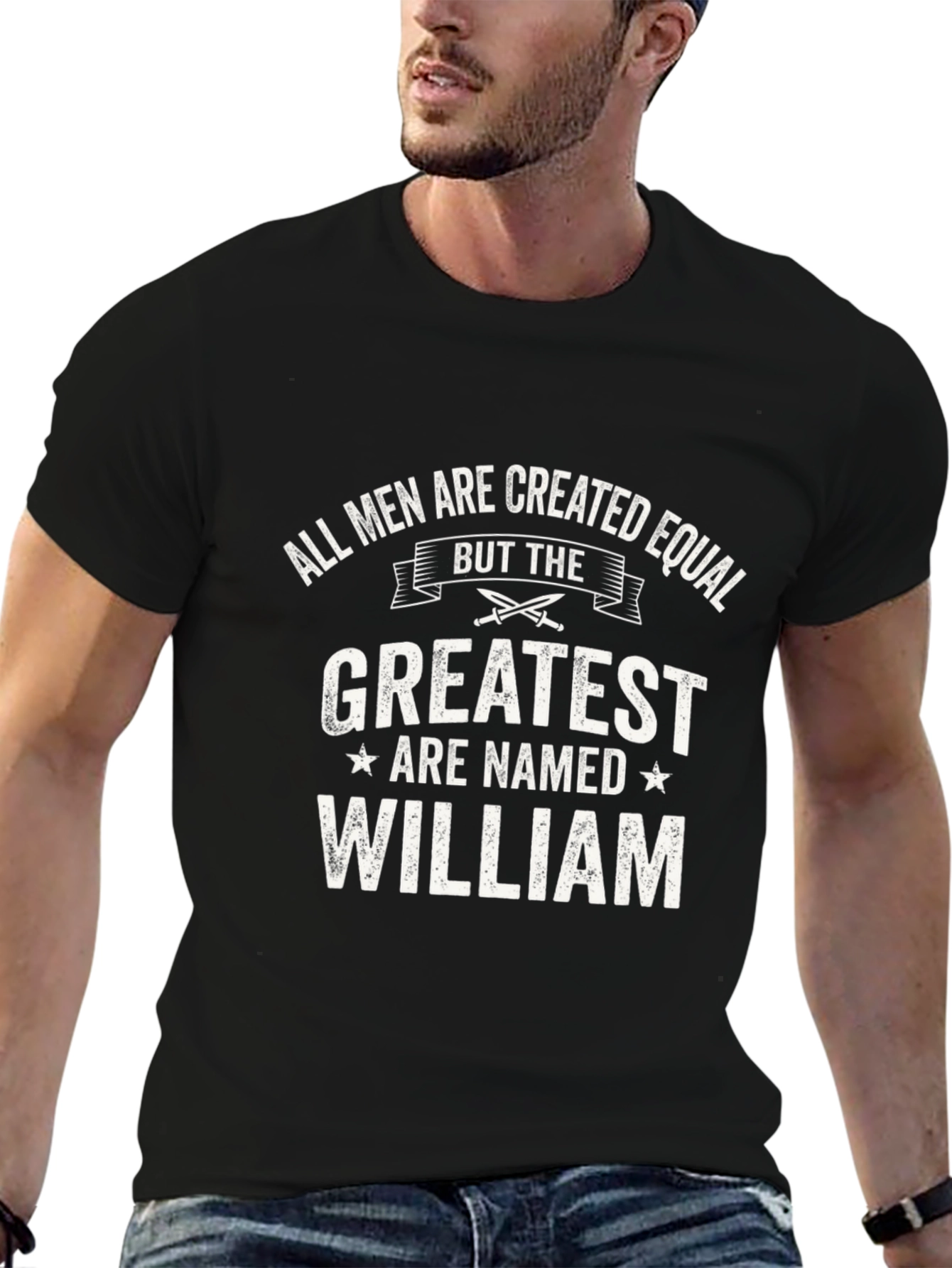 Greatest William Tee - Black Cotton