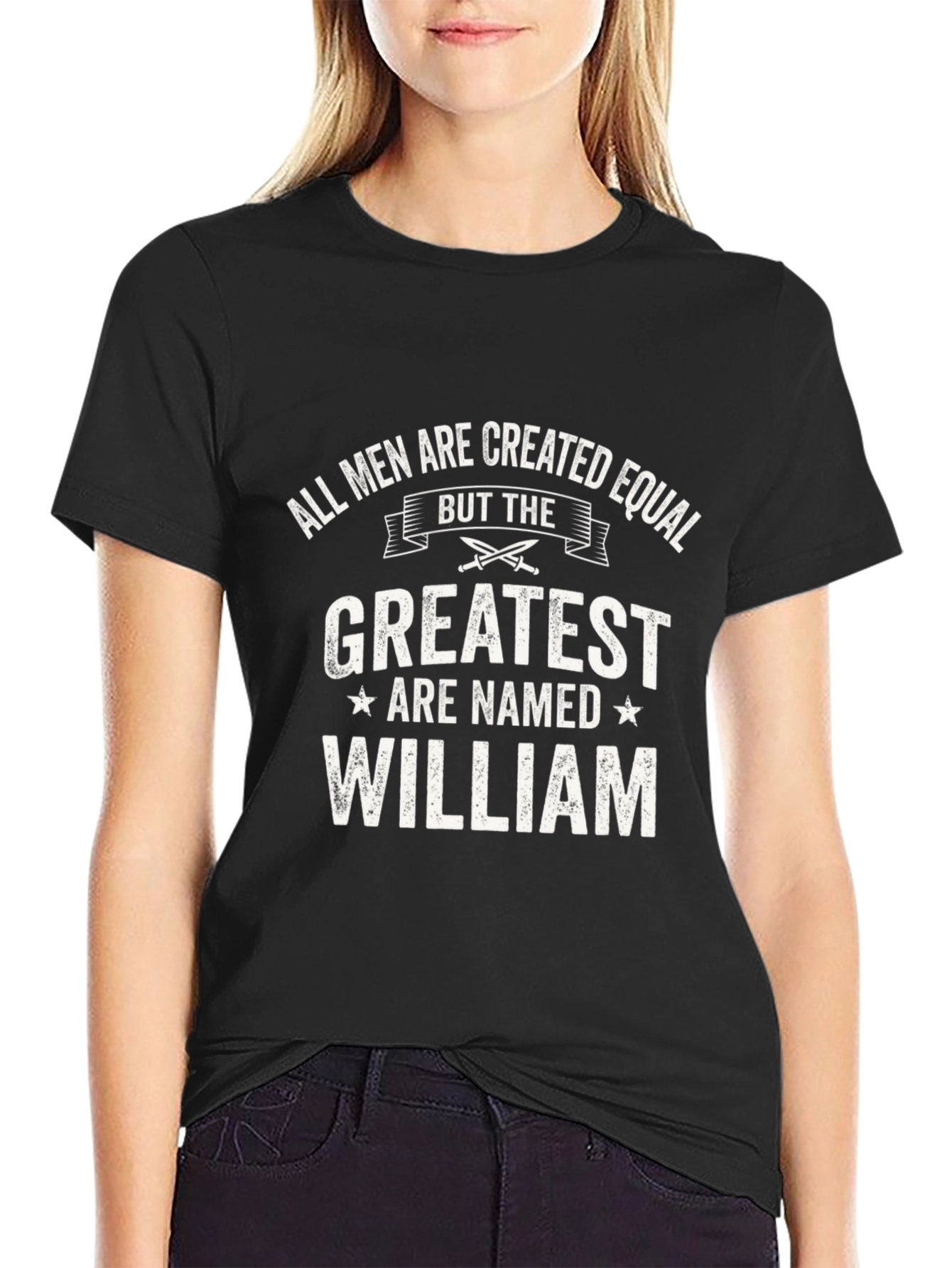 Greatest William Tee - Black Cotton