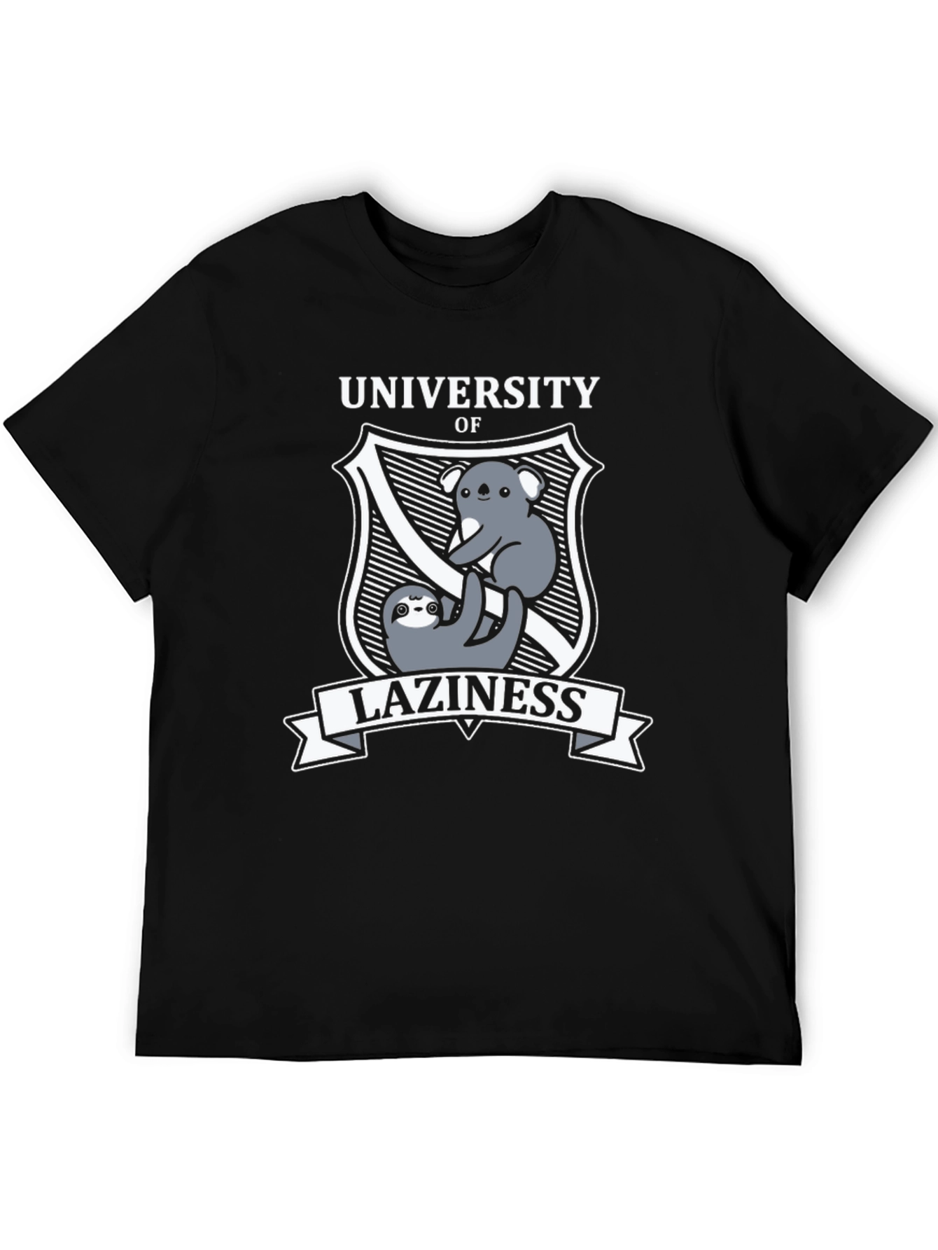 University of Laziness Graphic T-Shirt