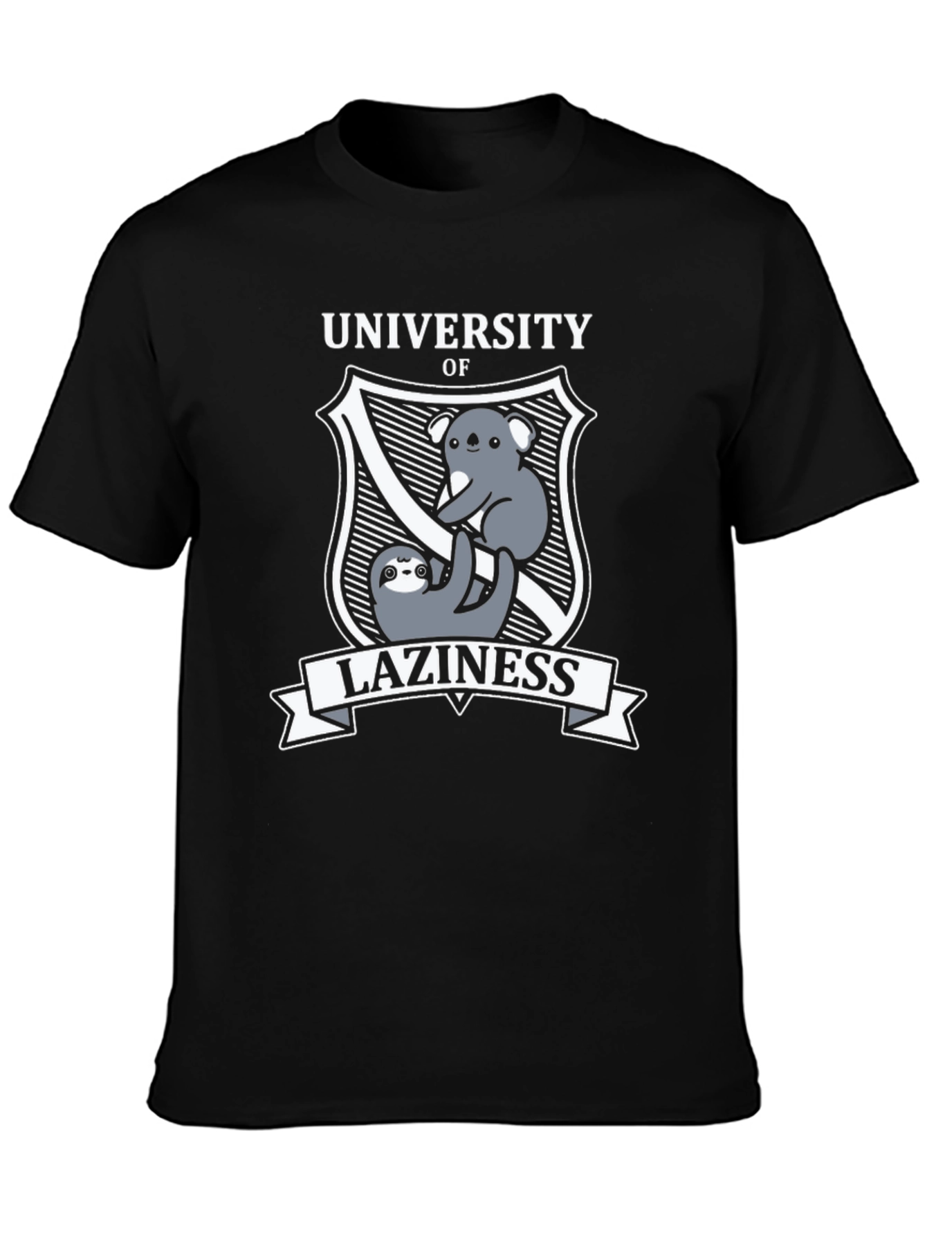 University of Laziness Graphic T-Shirt