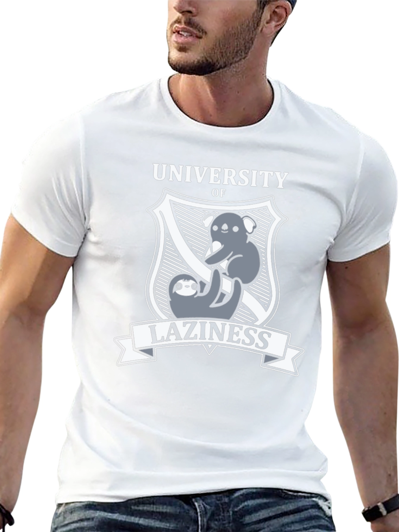 University of Laziness Graphic T-Shirt