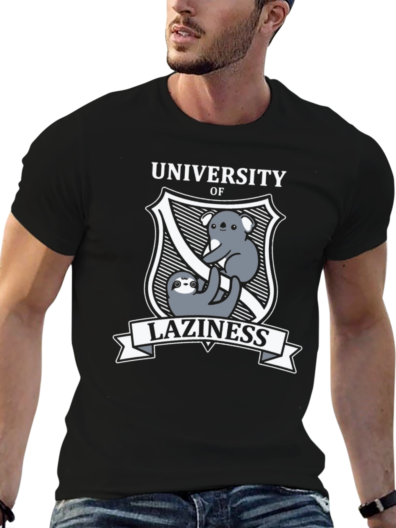 University of Laziness Graphic T-Shirt