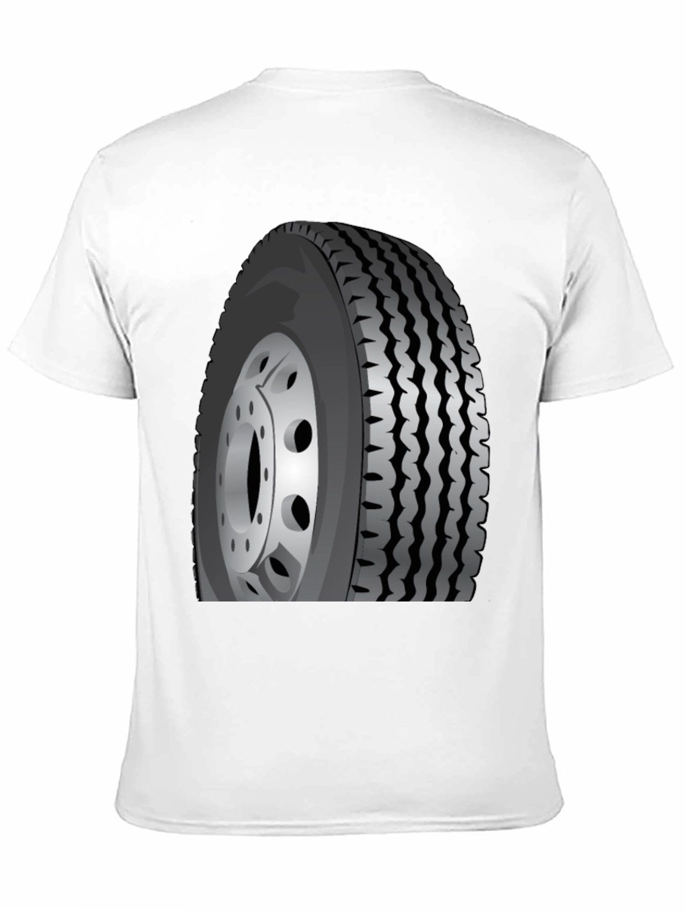 Truck Tire Graphic Tee - Bold & Stylish