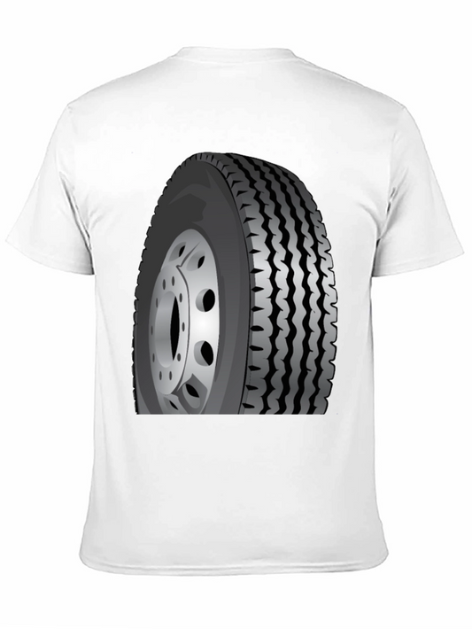 Truck Tire Graphic Tee - Bold & Stylish