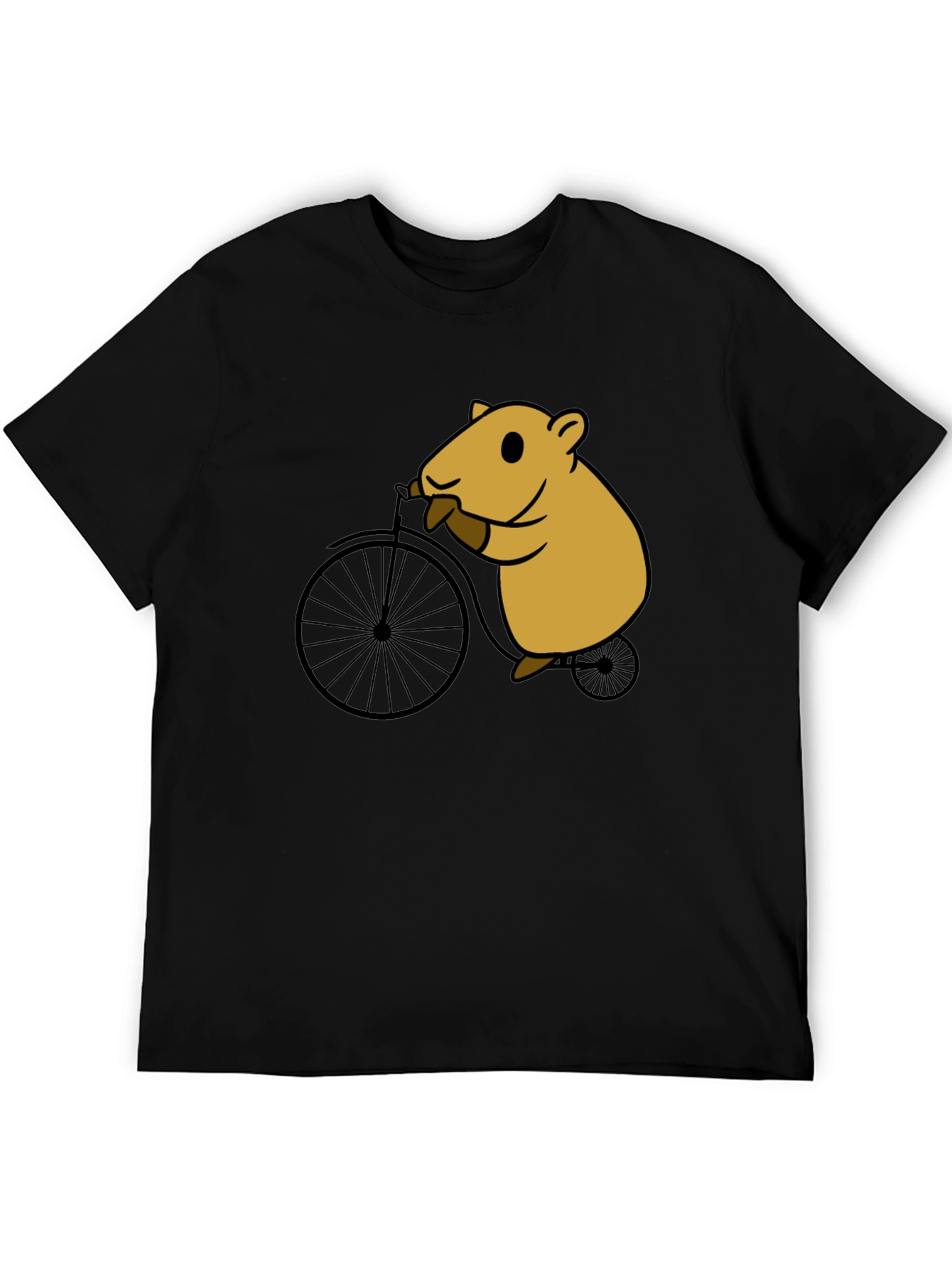 Hamster on Bike Graphic Tee - Unisex
