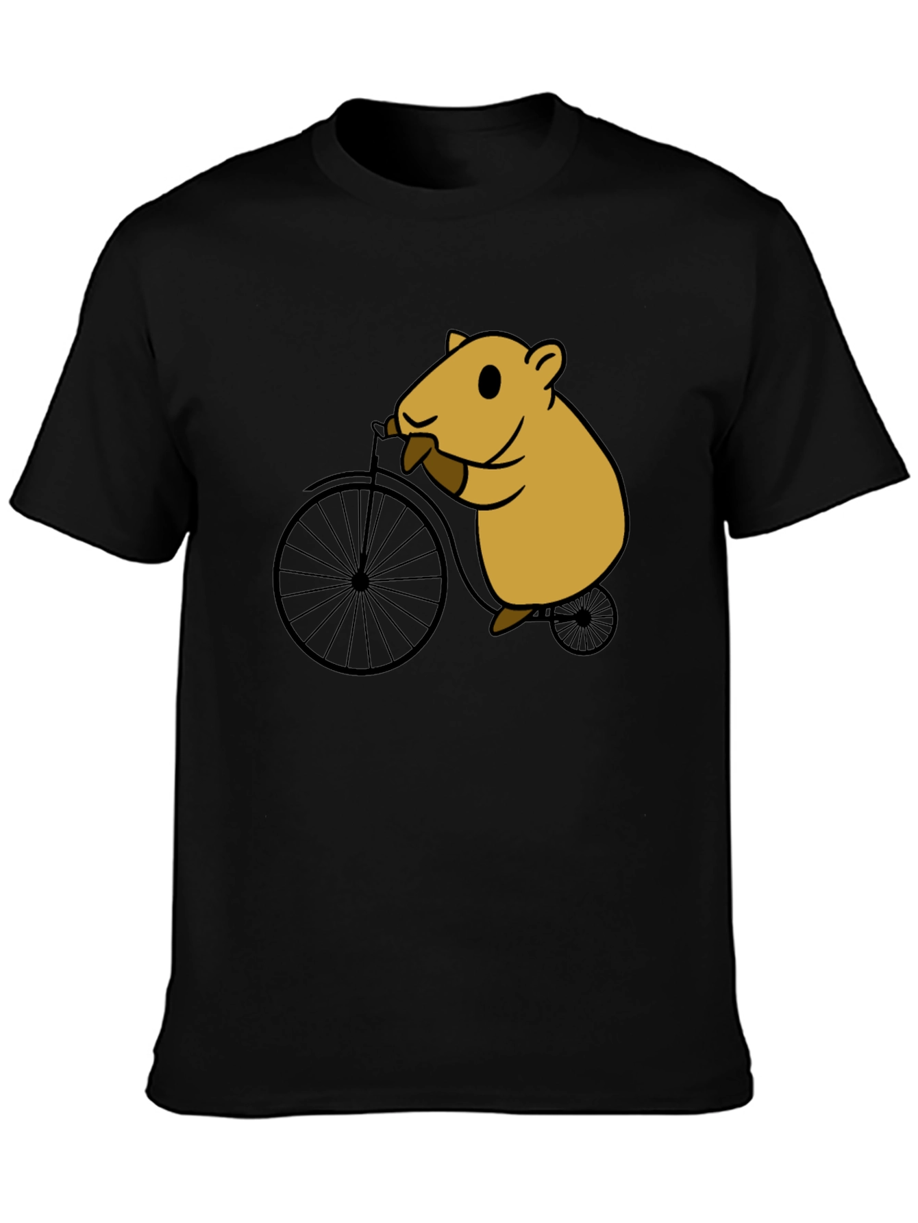Hamster on Bike Graphic Tee - Unisex