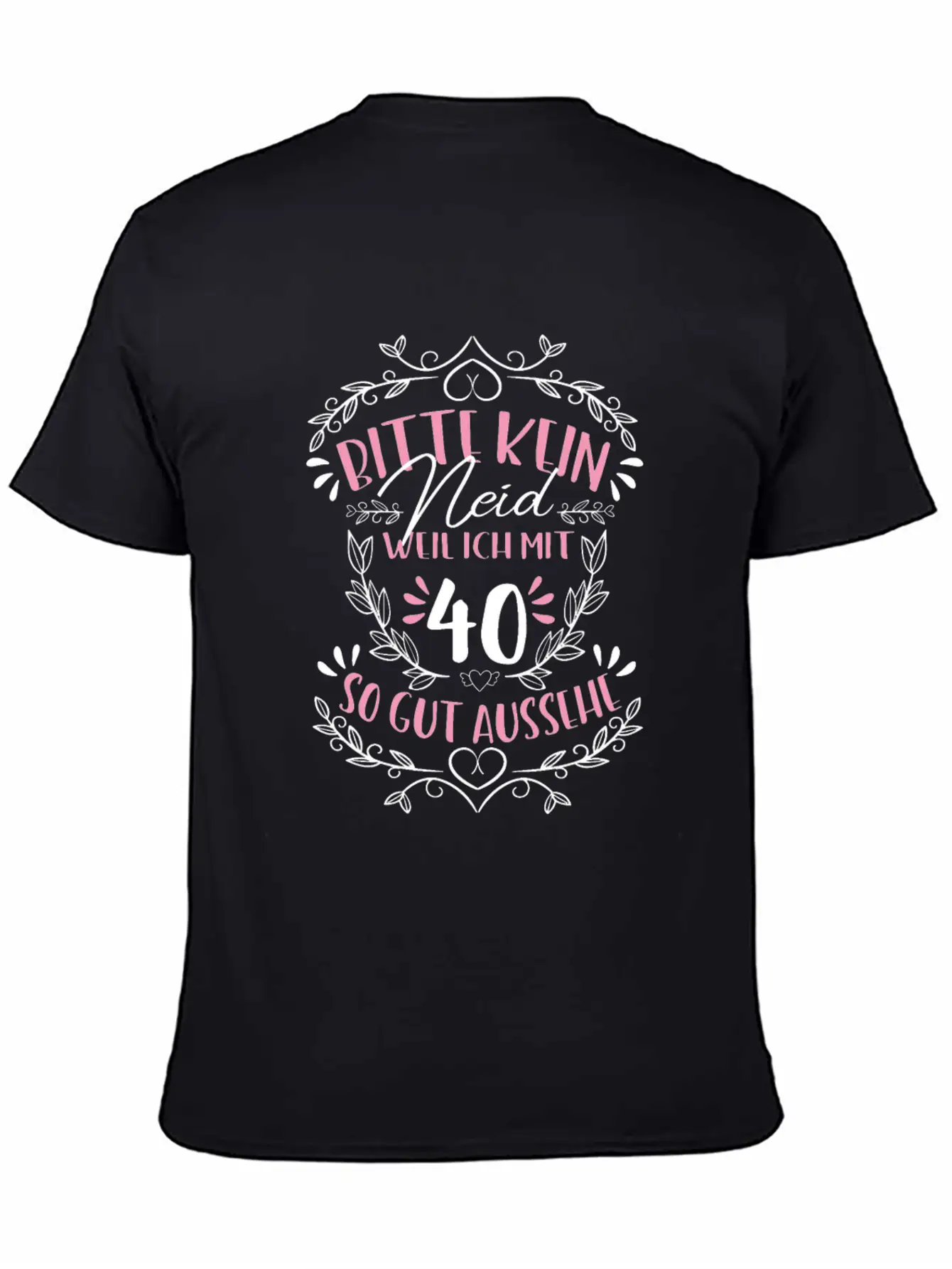 40 Birthday No Envy Unisex Casual T-Shirt – Clean Design For Daily Comfort